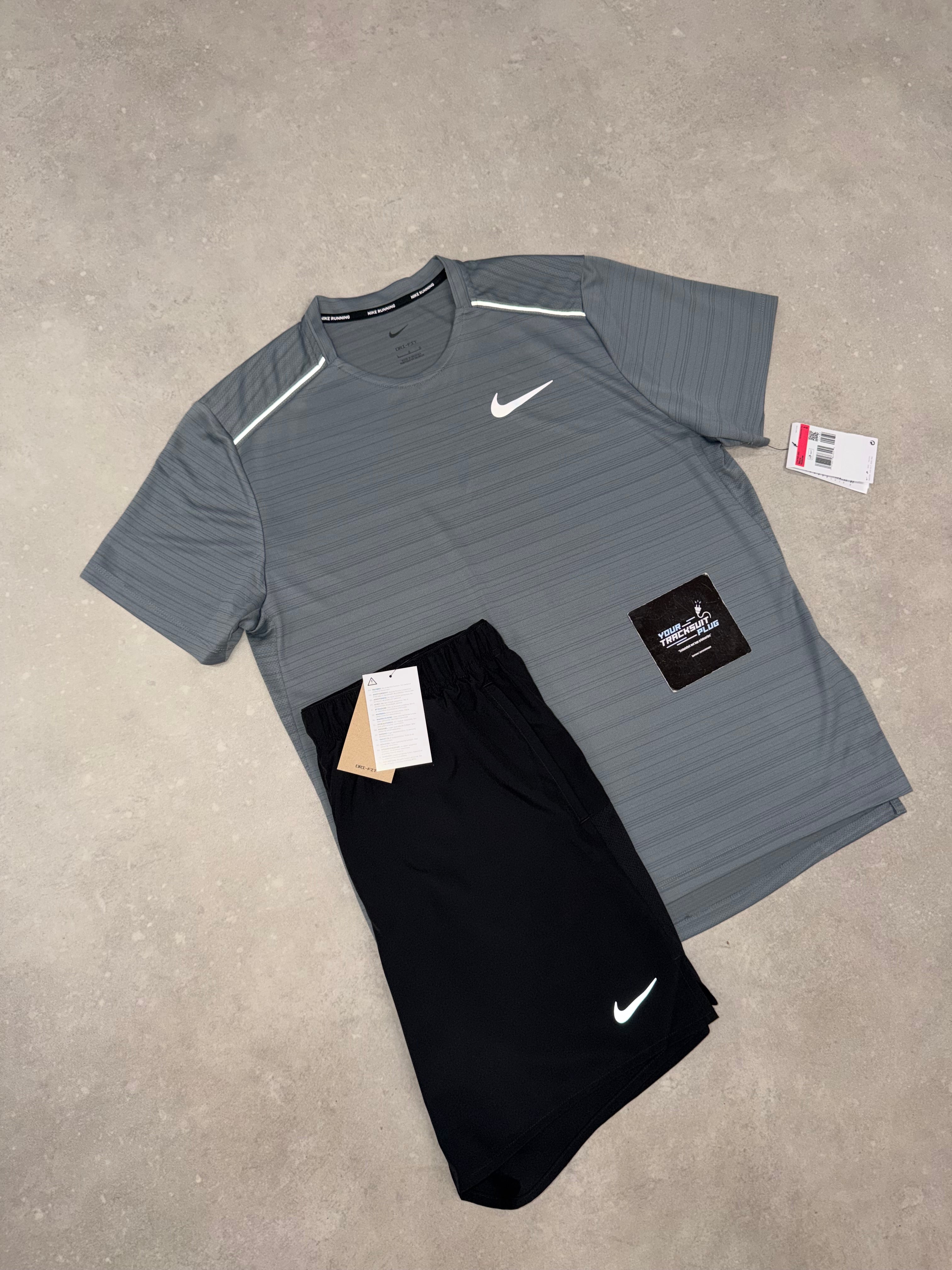 NIKE MILER GREY & BLACK // SUMMER SET