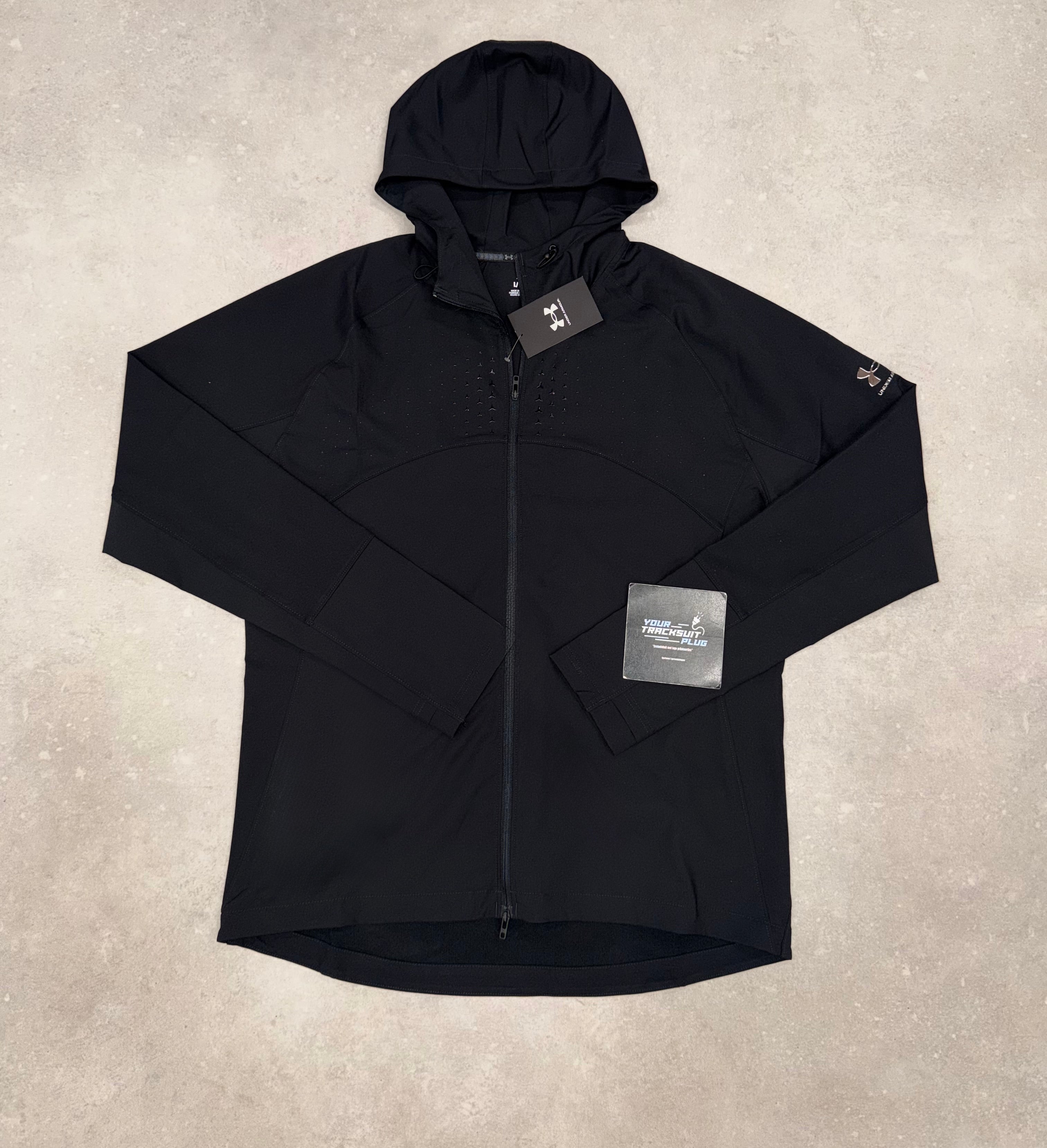 UNDER ARMOUR TRACKSUIT BLACK // THE LATEST