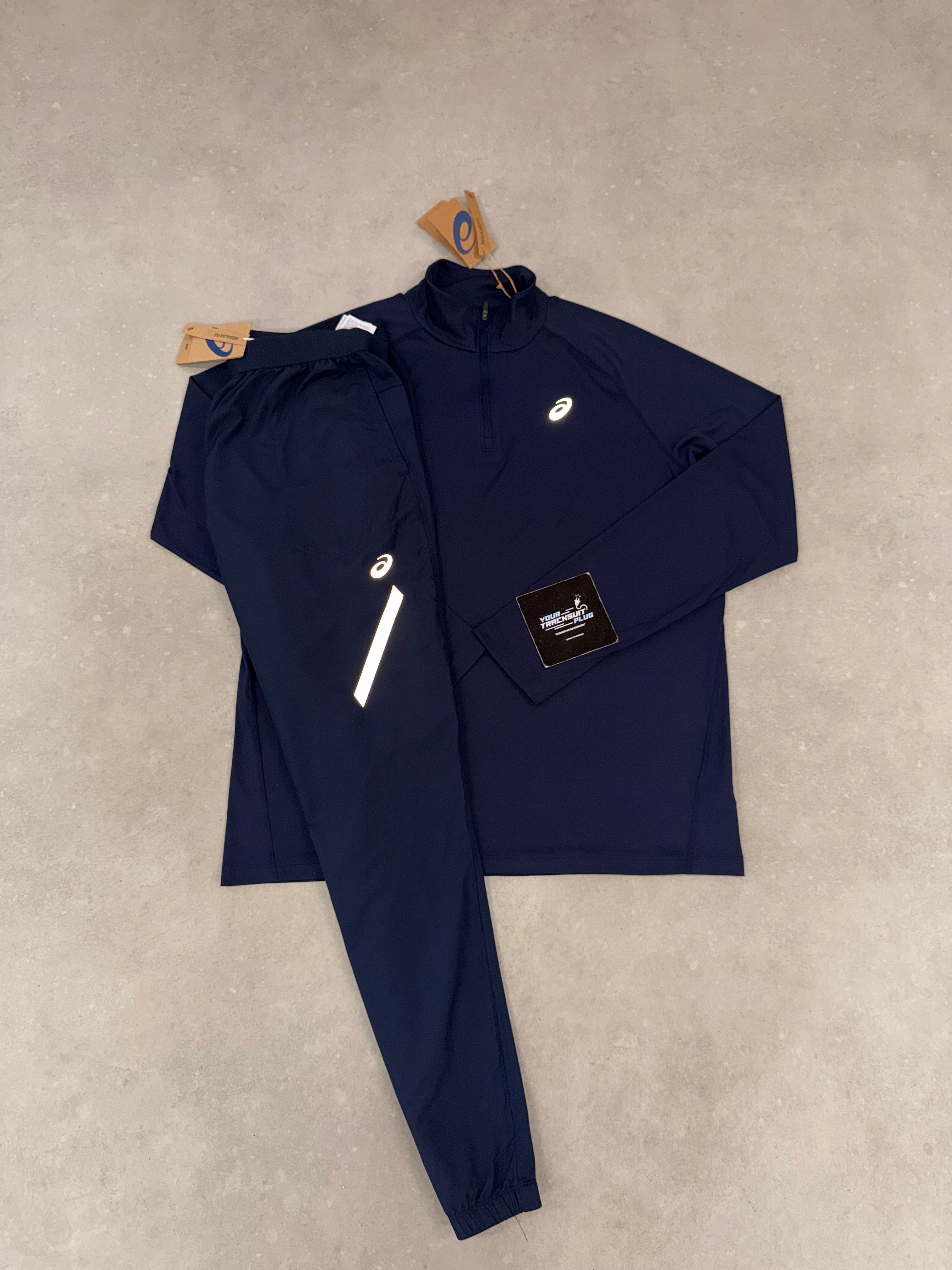 ASICE LITE SHOW NAVY BLUE SET
