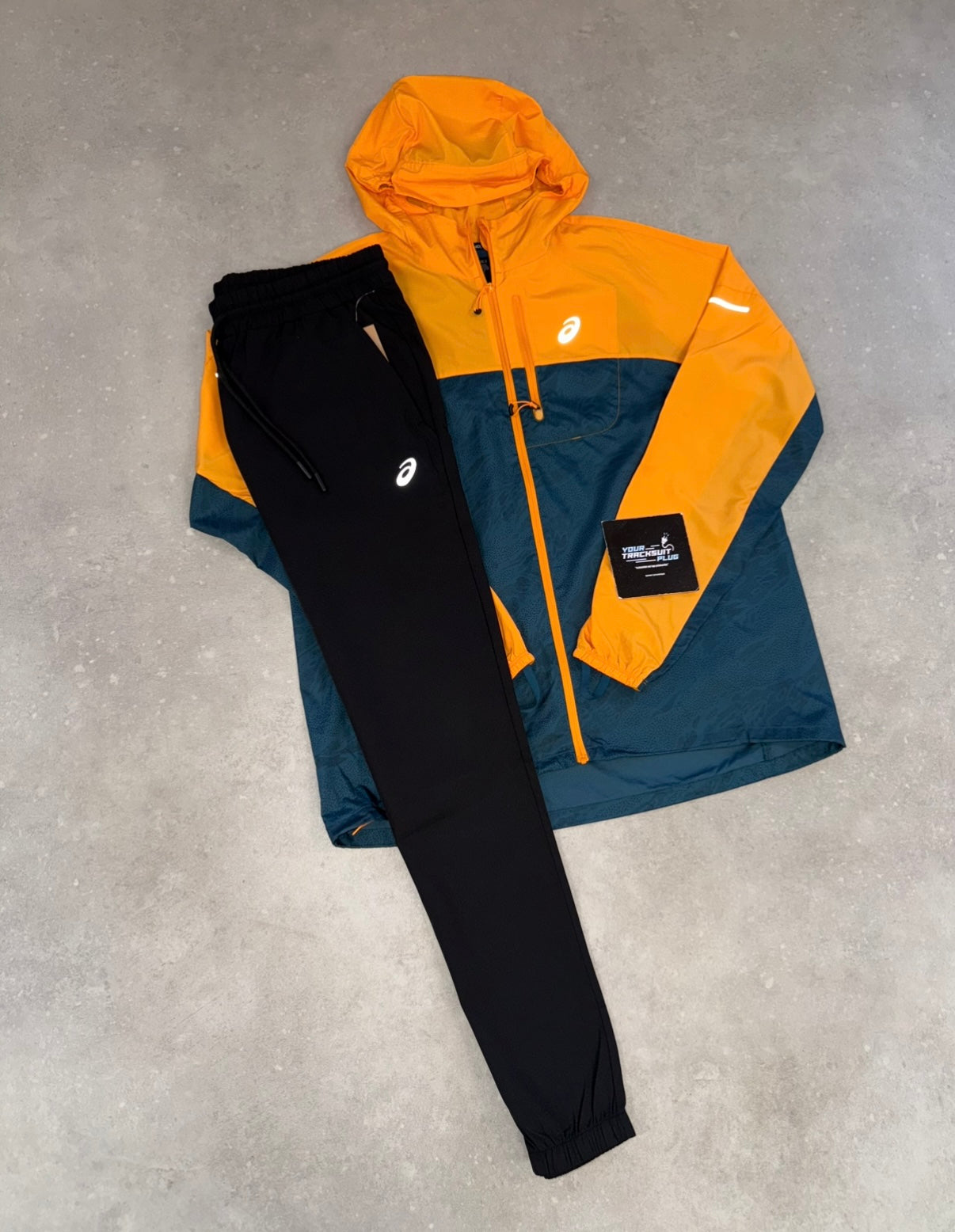 ASICS TRACKSUIT ORANGE & BLACK // EXCLUSIVE EDITION