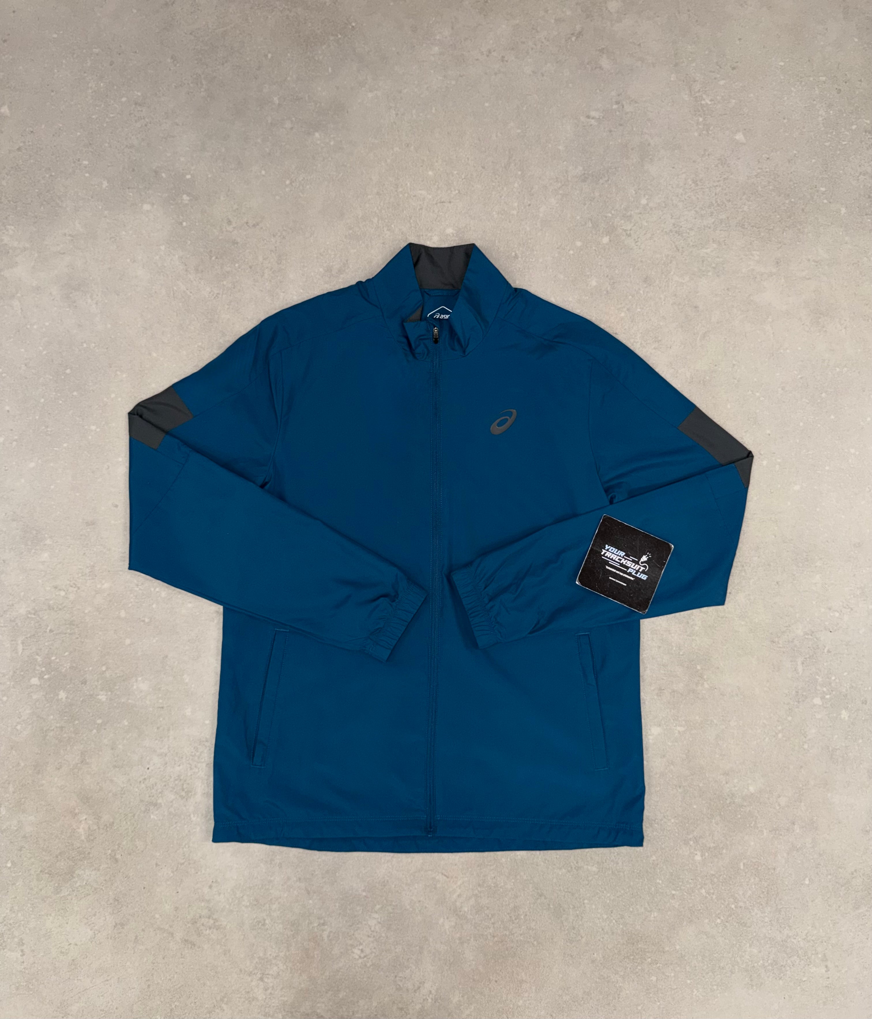 ASICS GREY & BLUE TRACKSUIT // VERY EXCLUSIVE