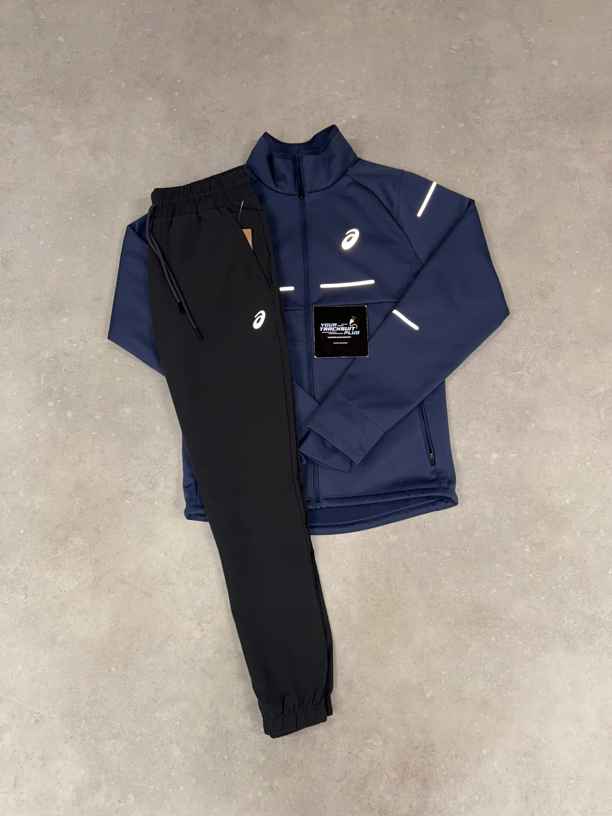 ASICS TRACKSUIT SOFT-SHELL BLUE & GREY // LIMITED EDITION