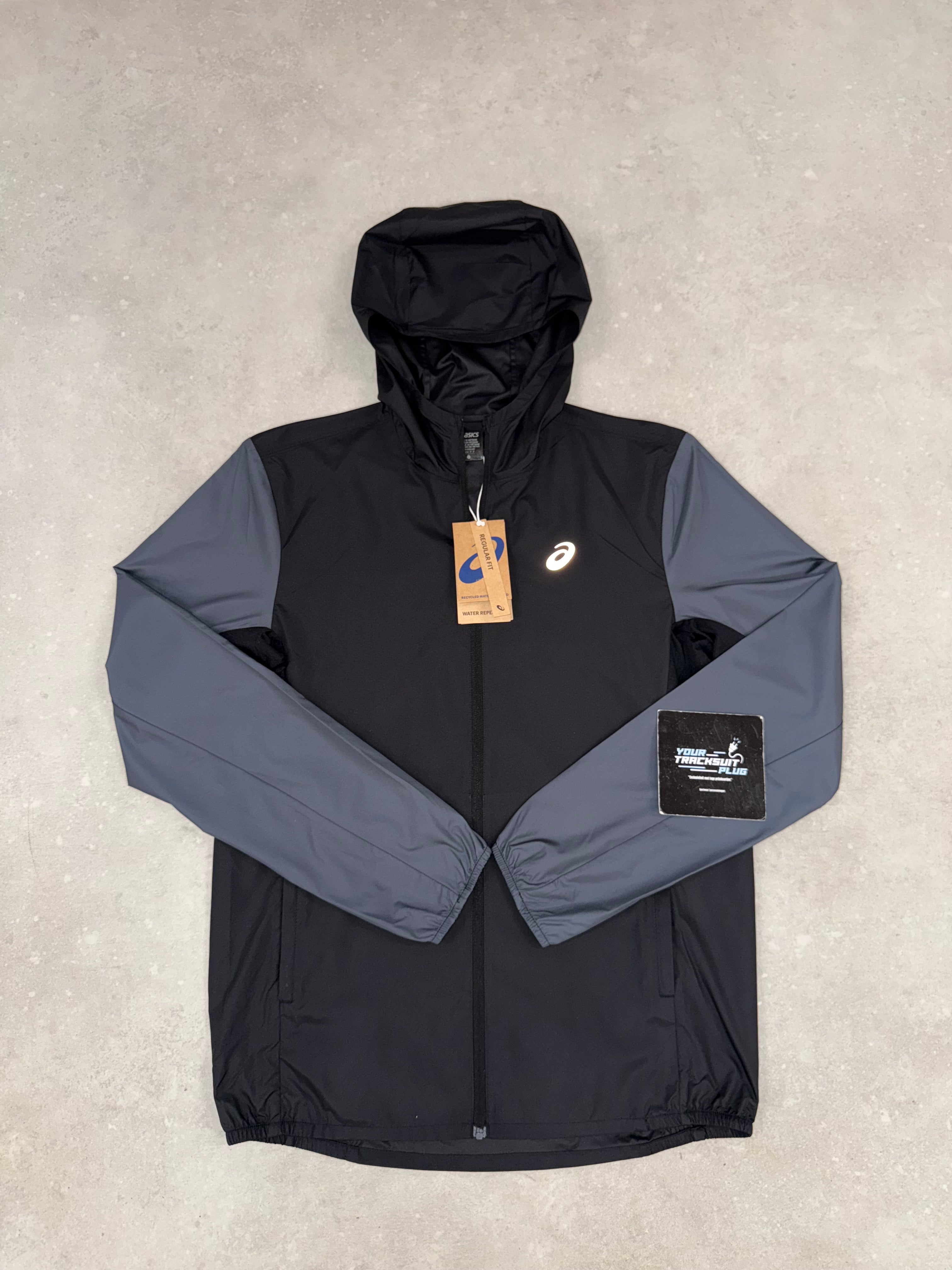 ASICS TRACKSUIT BLACK & GREY