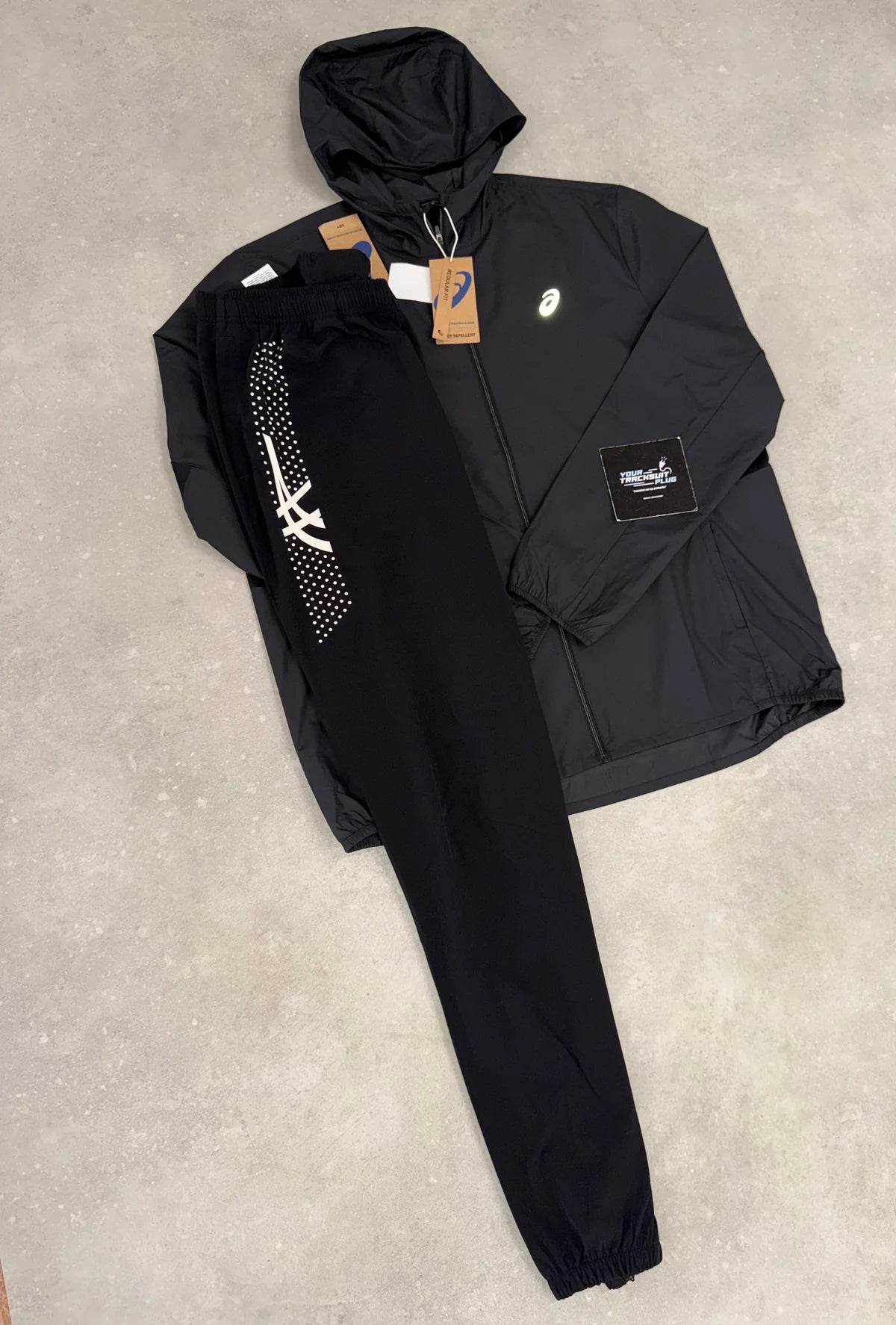 ASICS TRACKSUIT BLACK