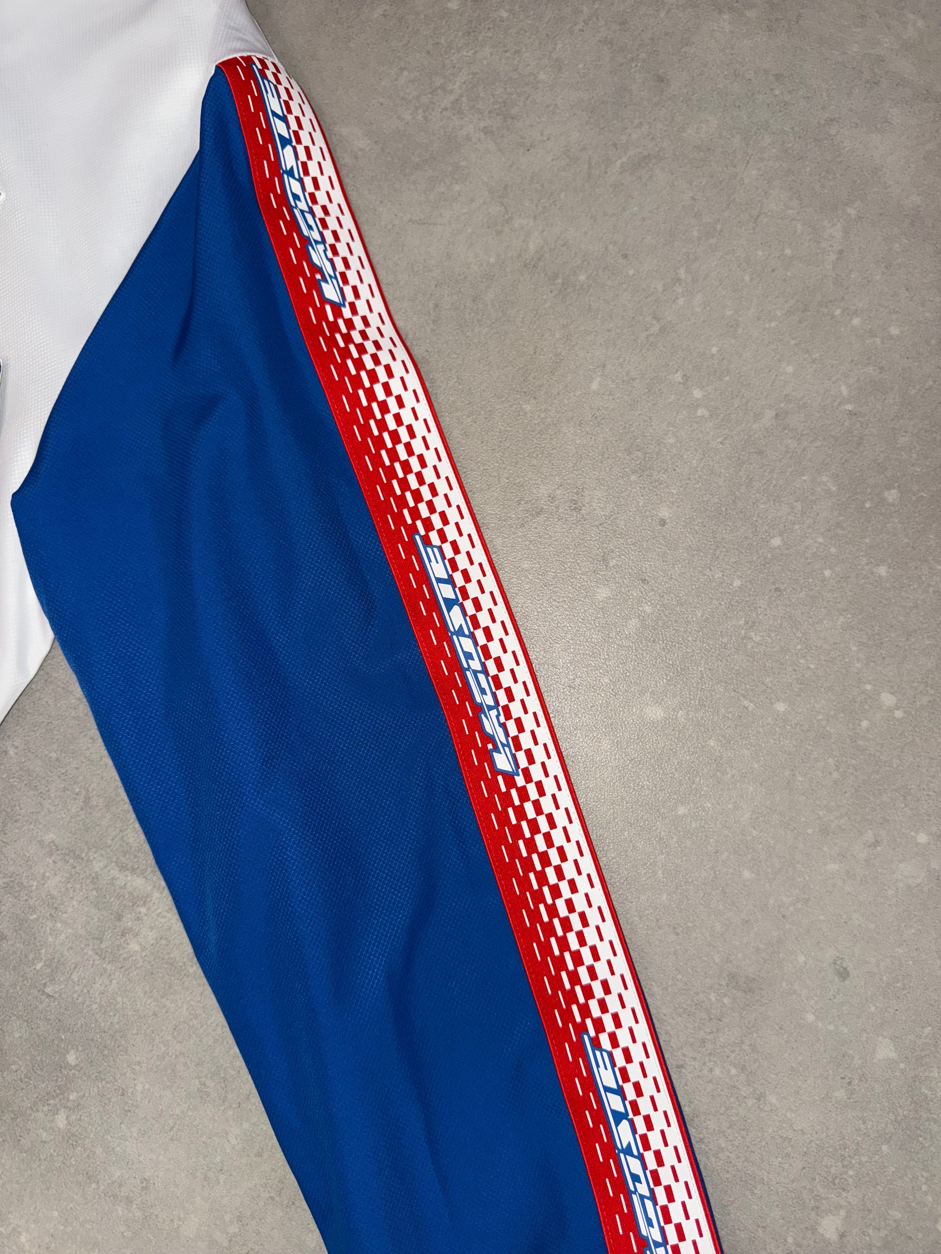 LACOSTE TRACKSUIT WHITE & BLUE // EXCLUSIVE