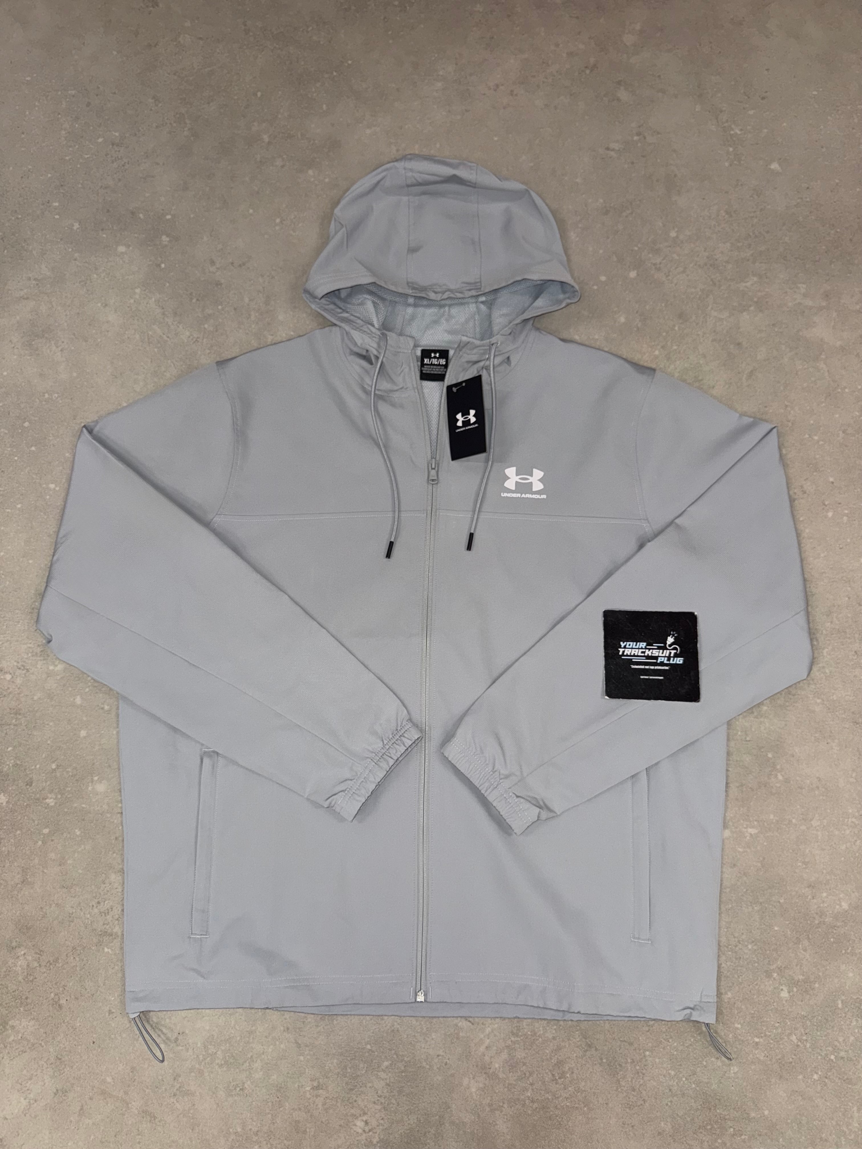 UNDER ARMOUR TRACKSUIT GREY & WHITE