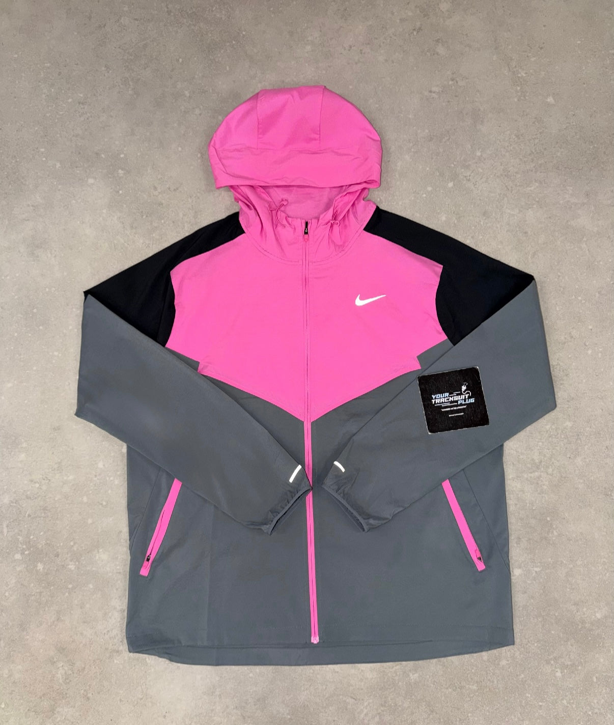 NIKE MILER TRACKSUIT PINK , BLACK & GREY // LIMITED EDITION