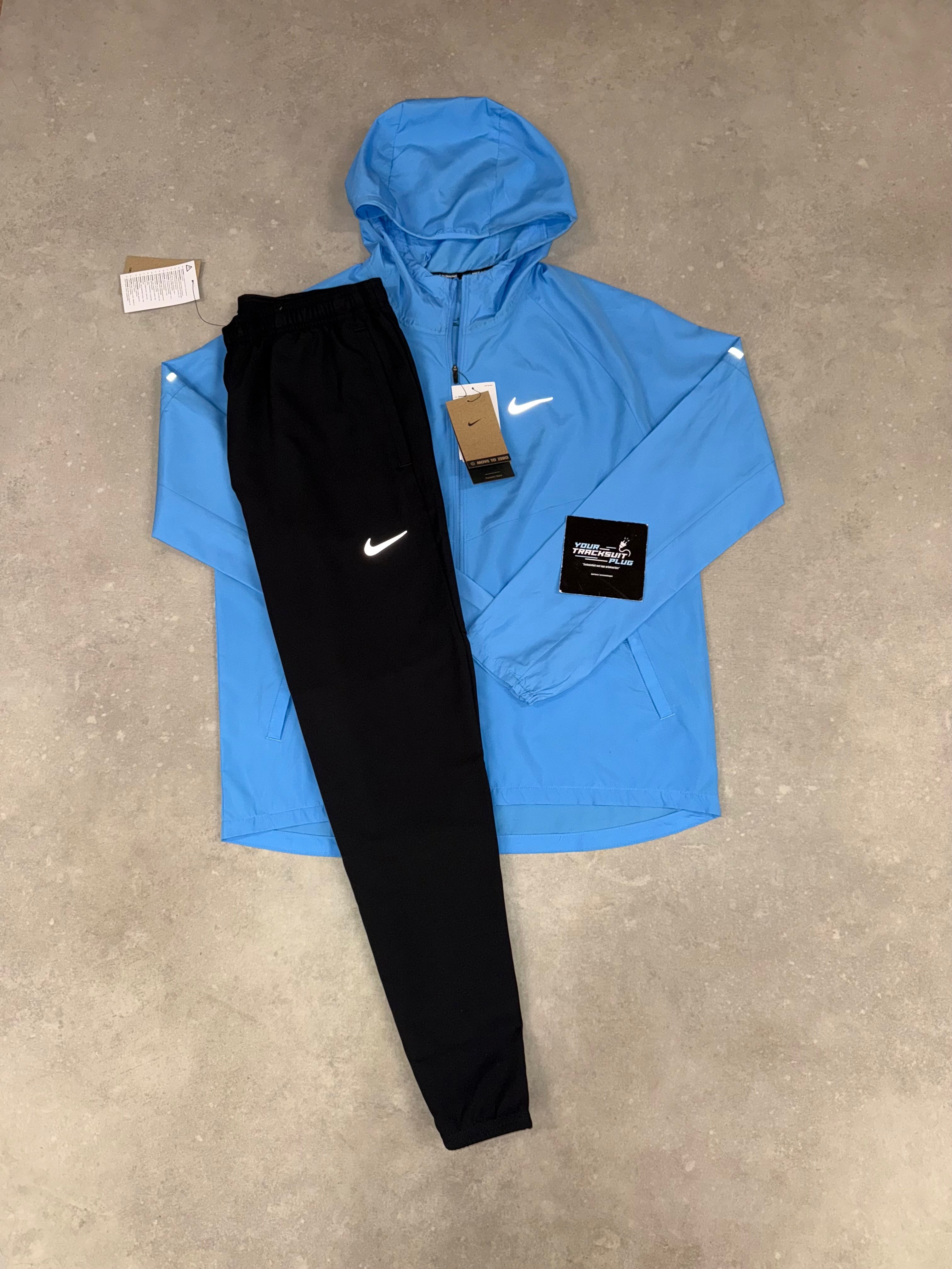 NIKE MILER TRACKSUIT BLUE & BLACK
