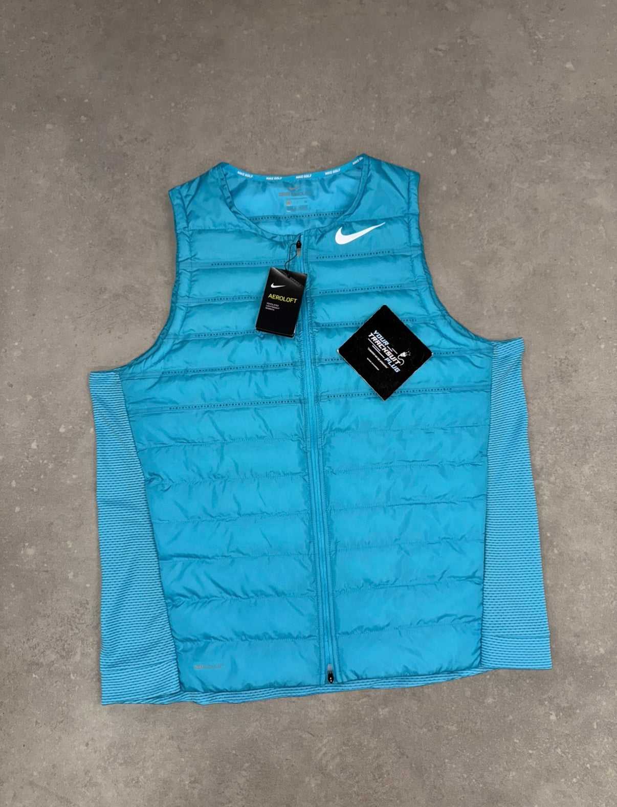 NIKE BODYWARMER BLUE // VERY EXCLUSIVE
