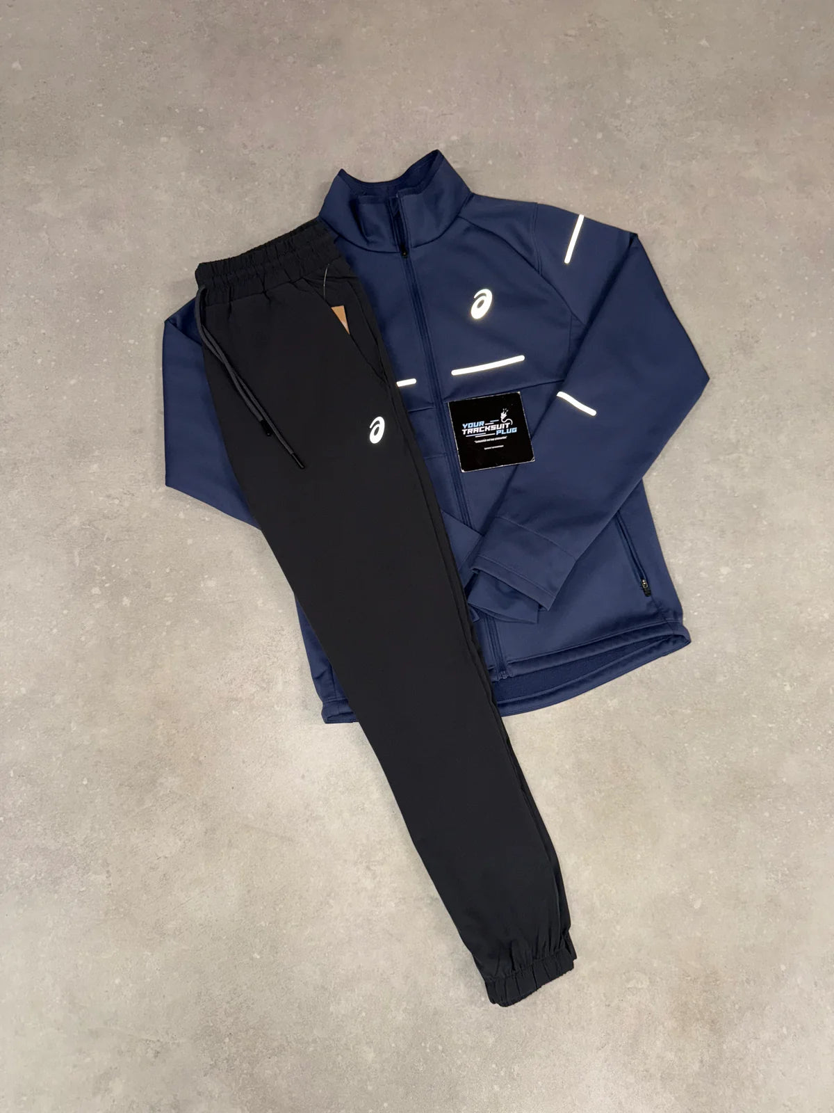 ASICS TRACKSUIT SOFT-SHELL BLUE & GREY // LIMITED EDITION