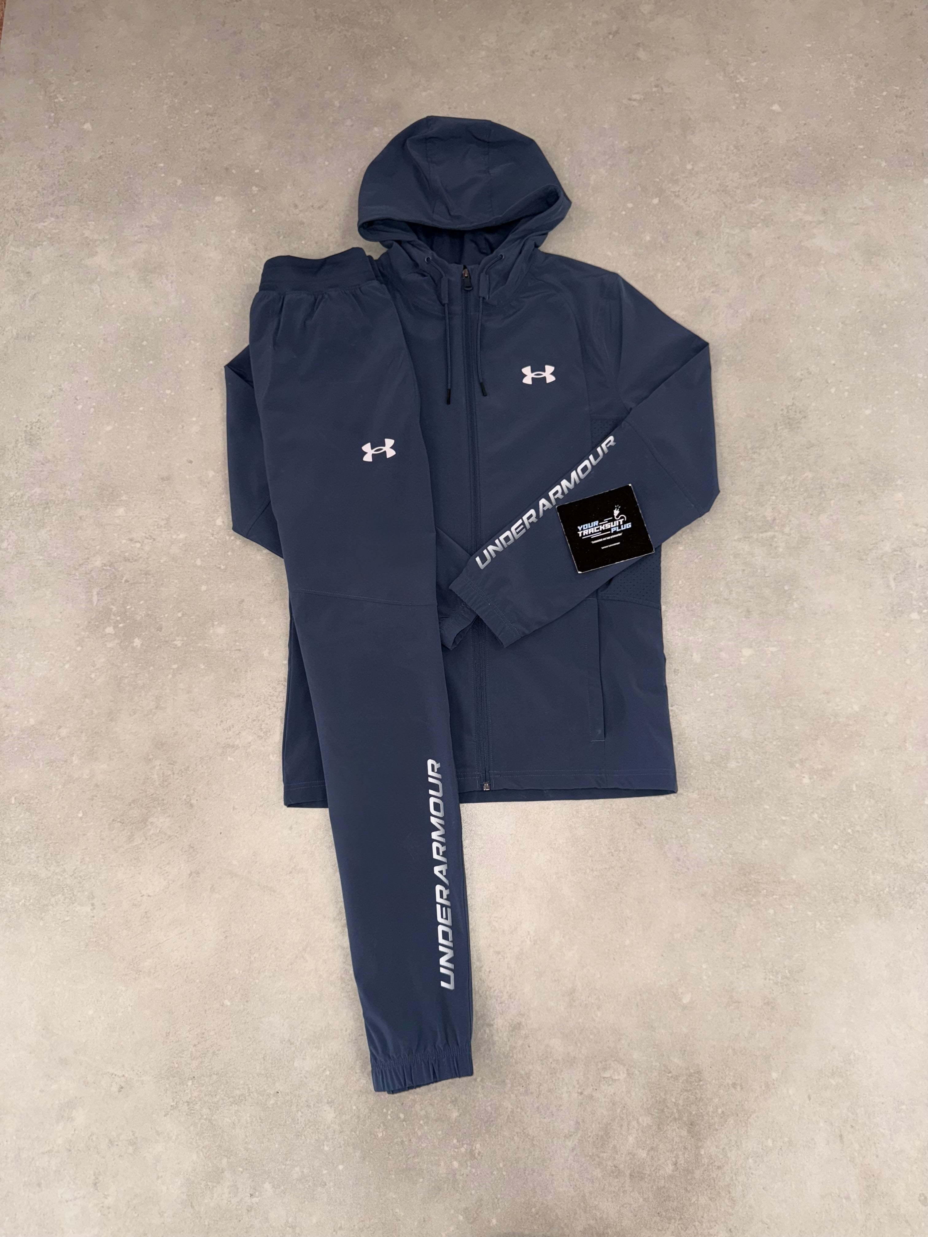 UNDER ARMOUR TRACKSUIT // LIMITED EDITION BLUE & WHITE