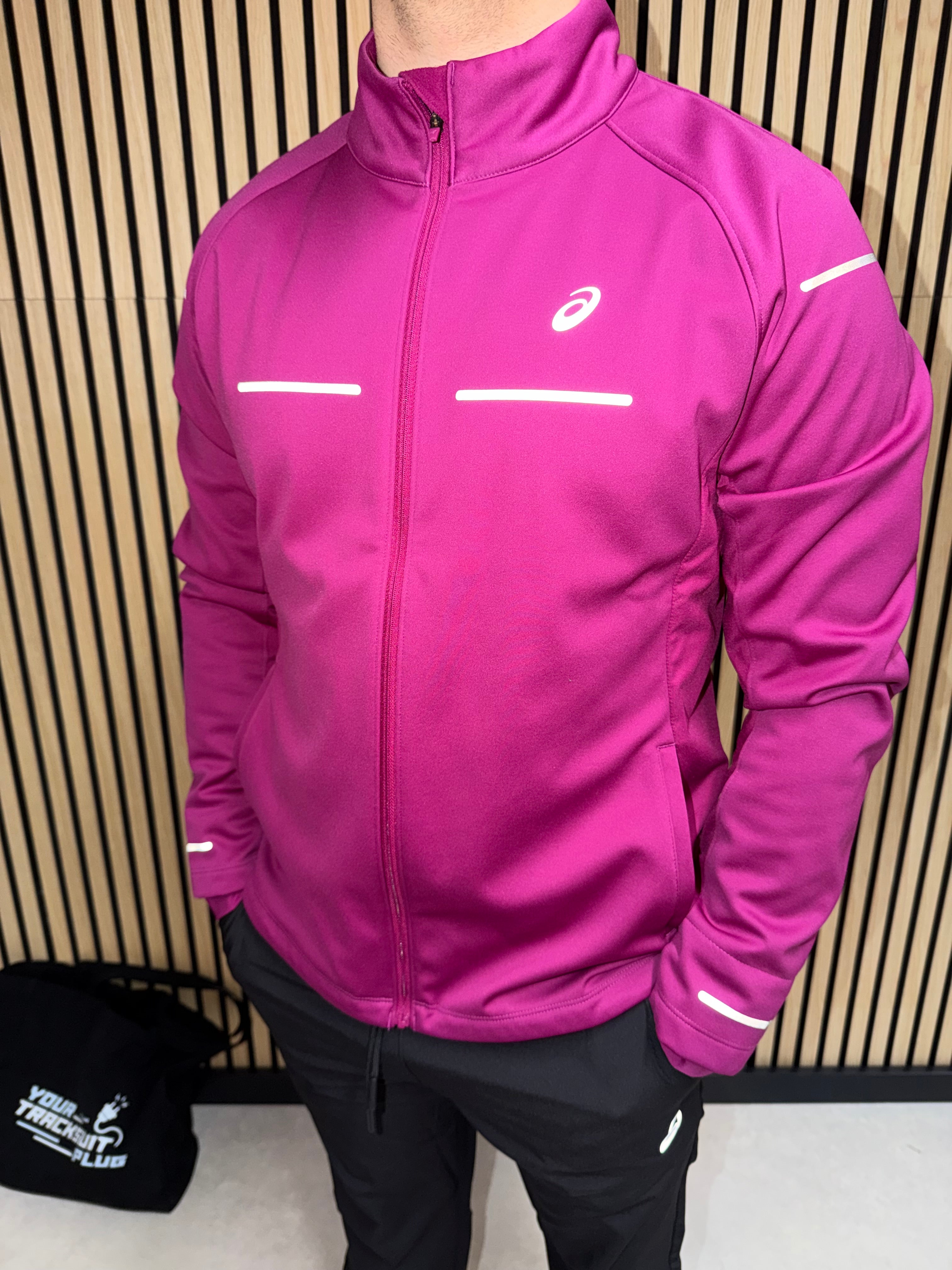 ASICS TRACKSUIT FLEECE PURPLE// VERY VERY EXCLUSIVE