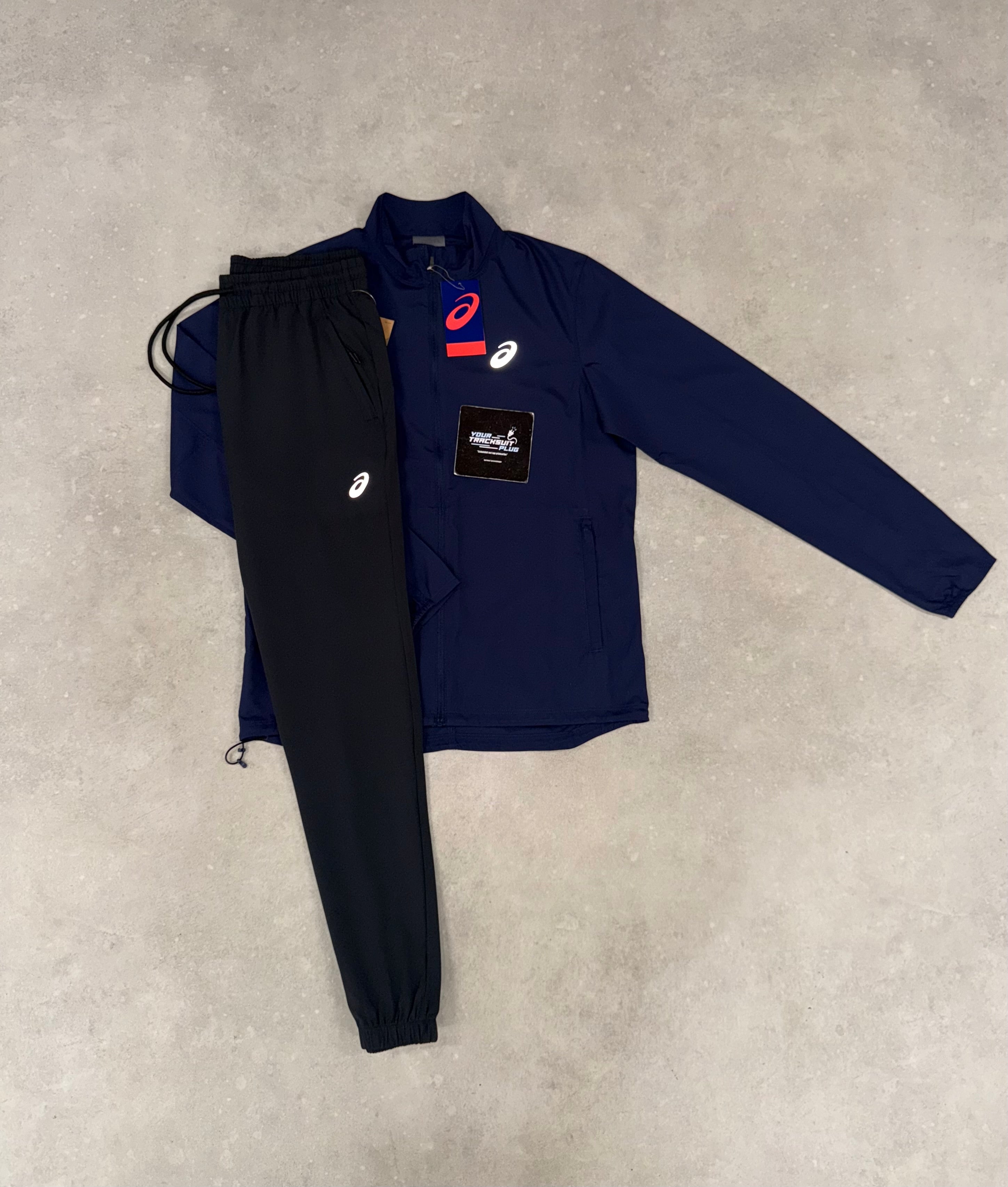 ASICS NAVY BLUE TRACKSUIT // LIMITED EDITION