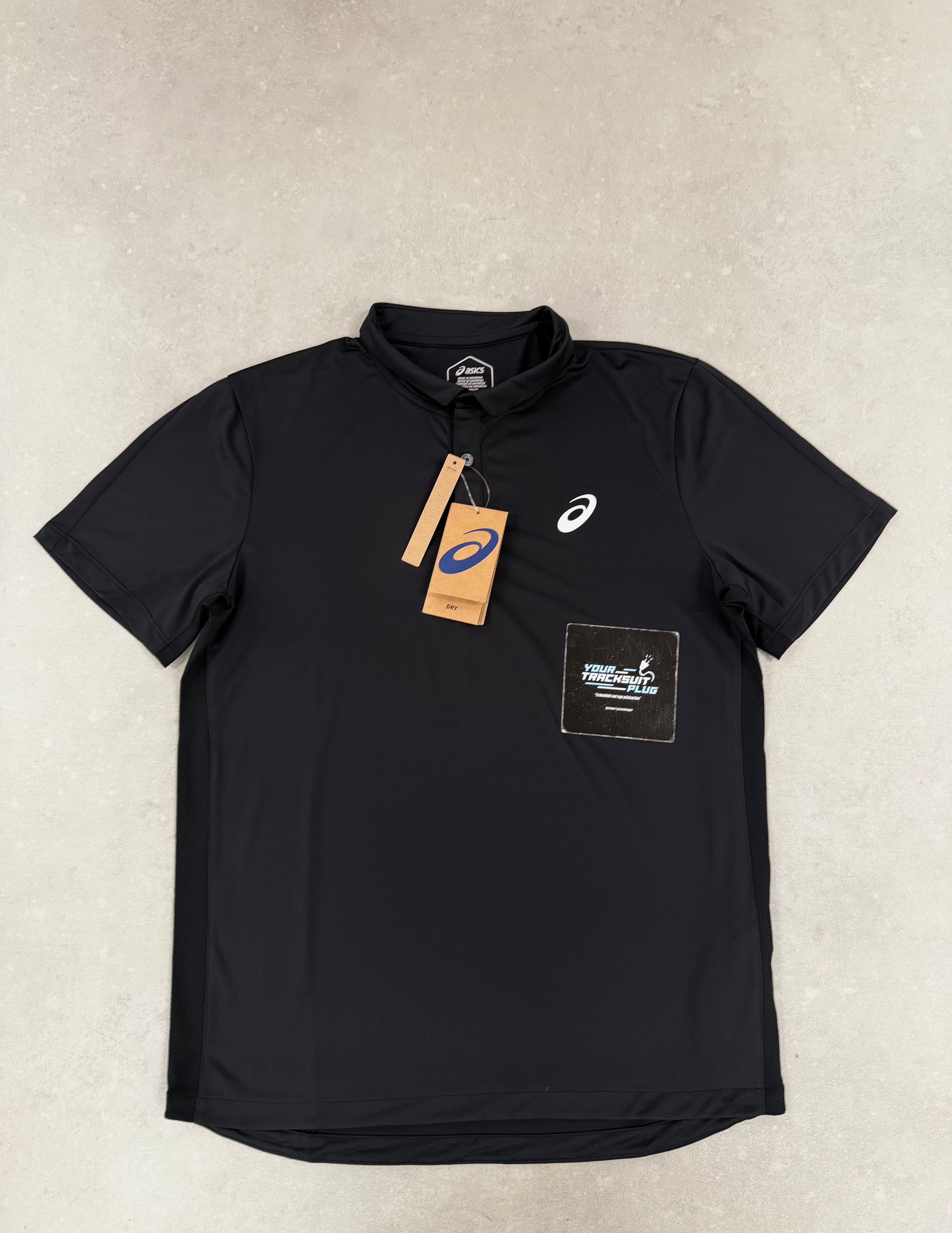 ASICS POLO SET BLACK // LIMITED EDITION