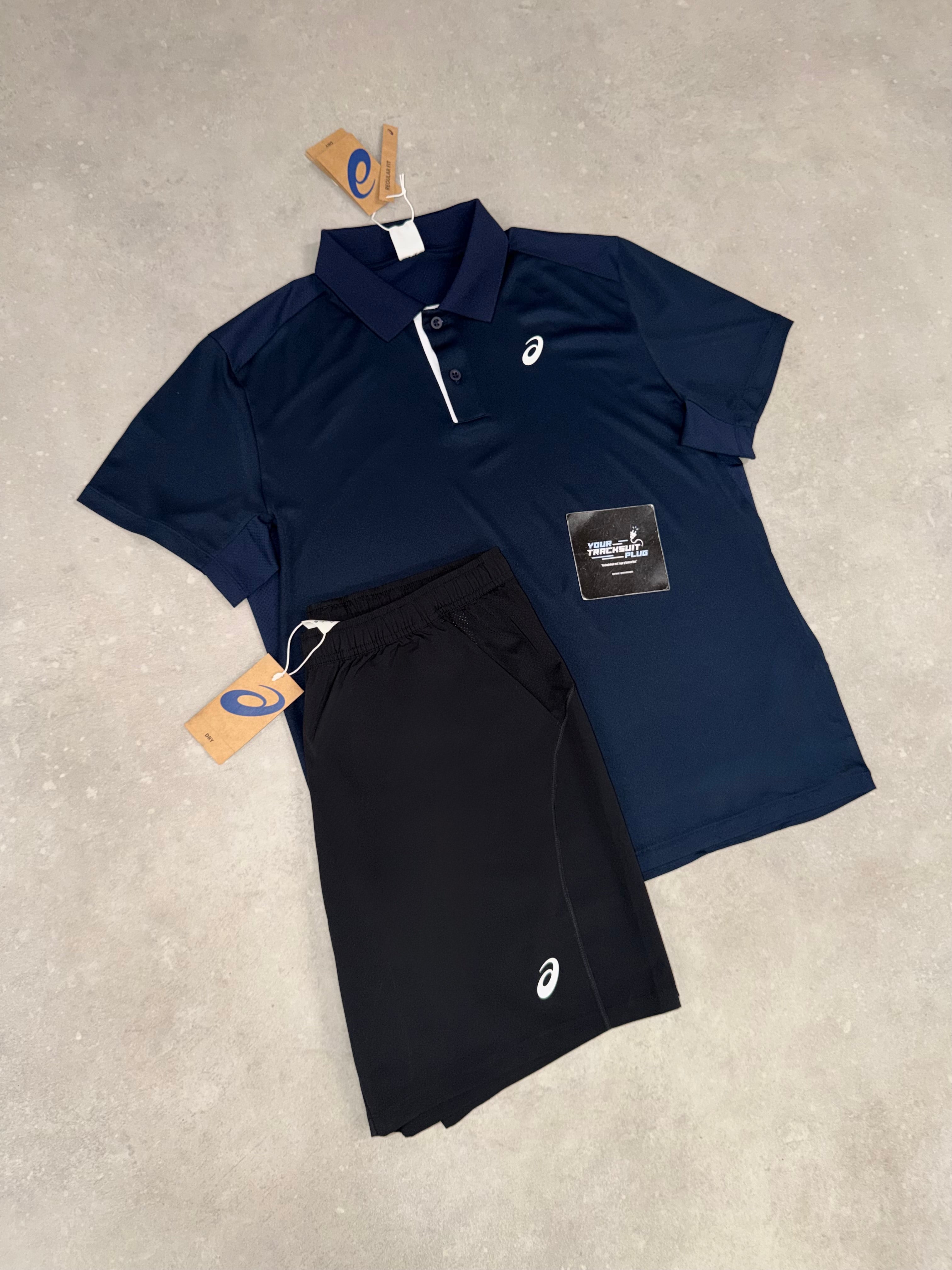 ASICS POLO SET NAVY BLUE // LIMITED EDITION