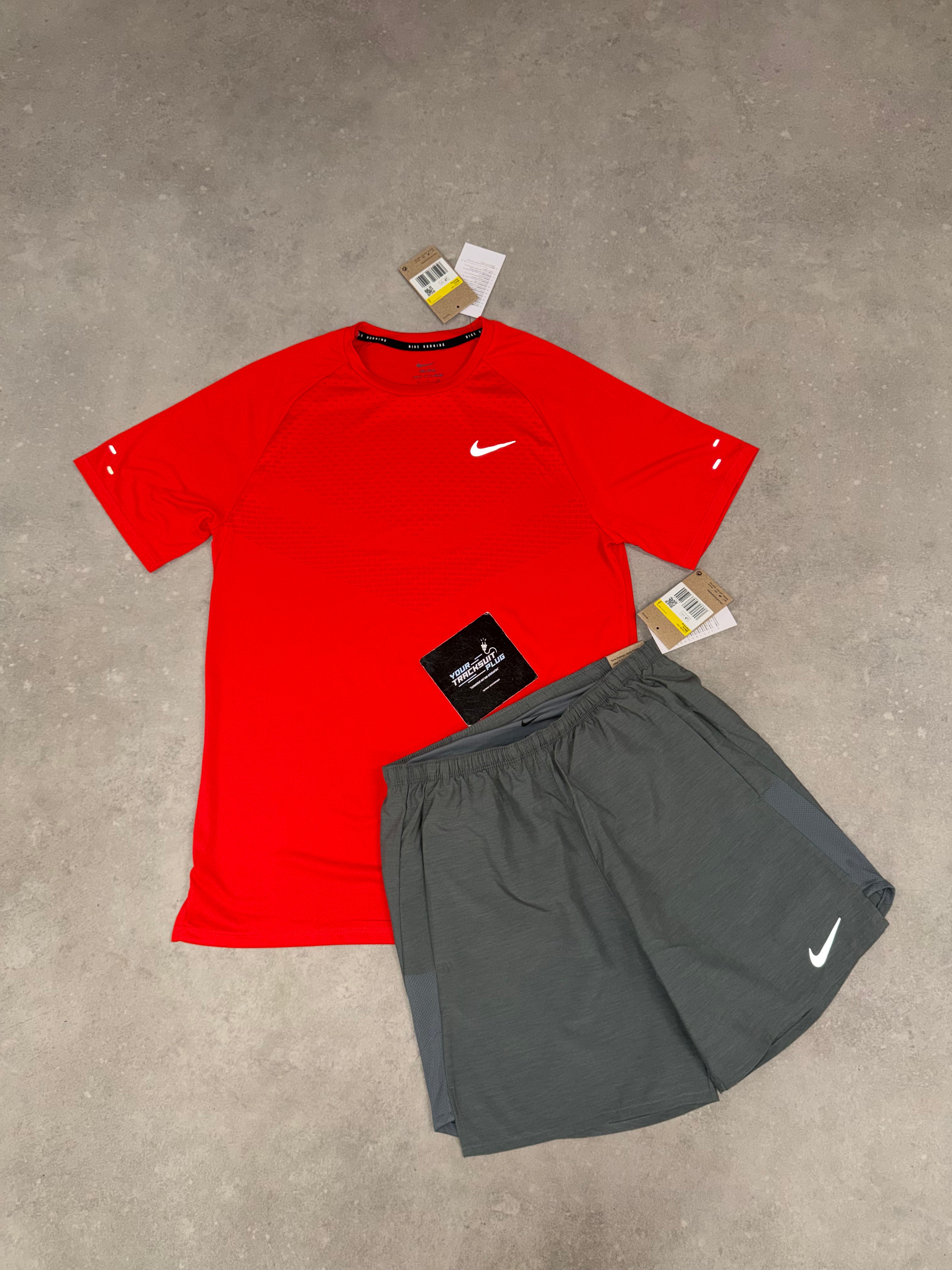 NIKE RED & GREY // SUMMER SET