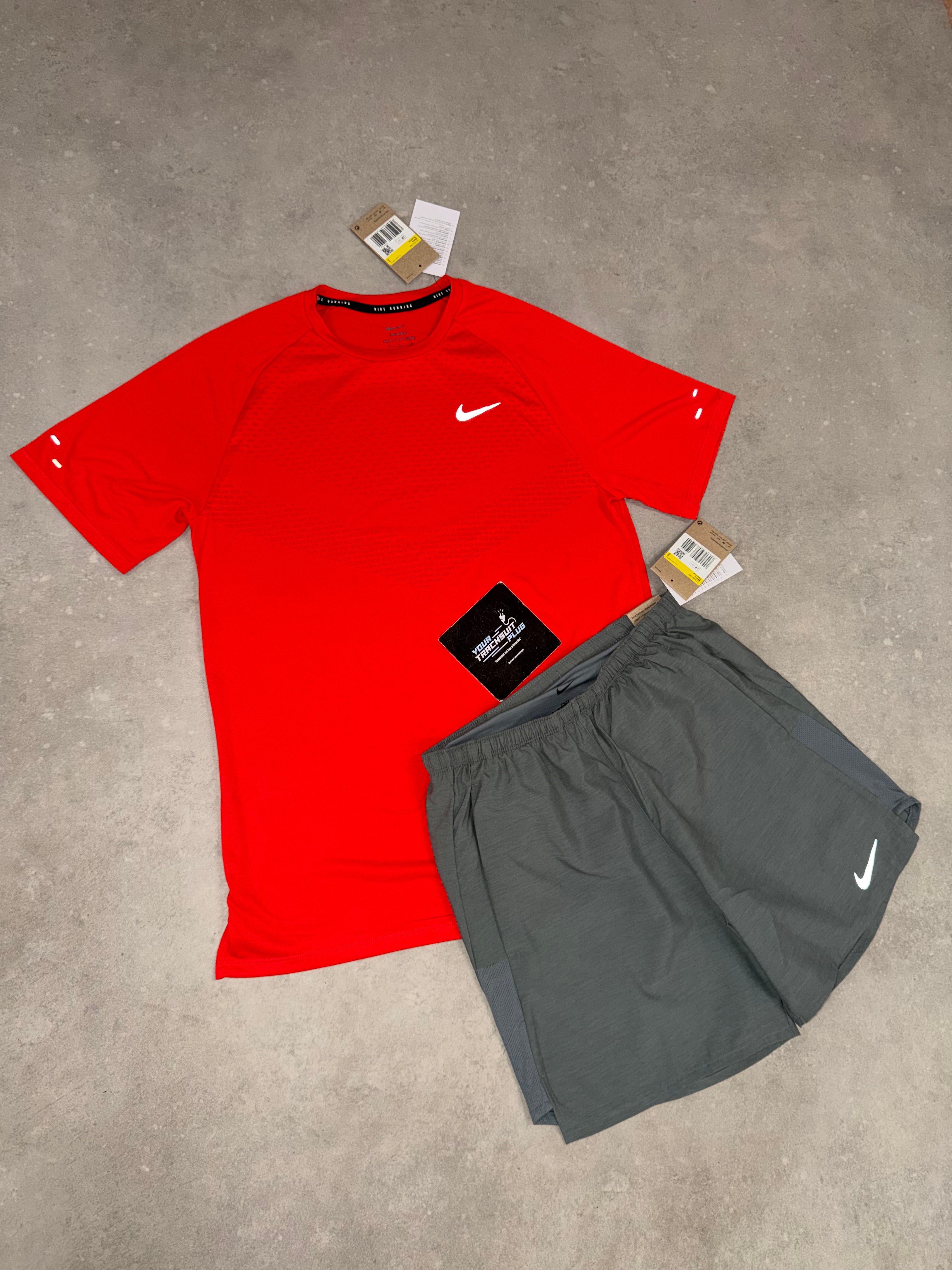 NIKE RED & GREY // SUMMER SET