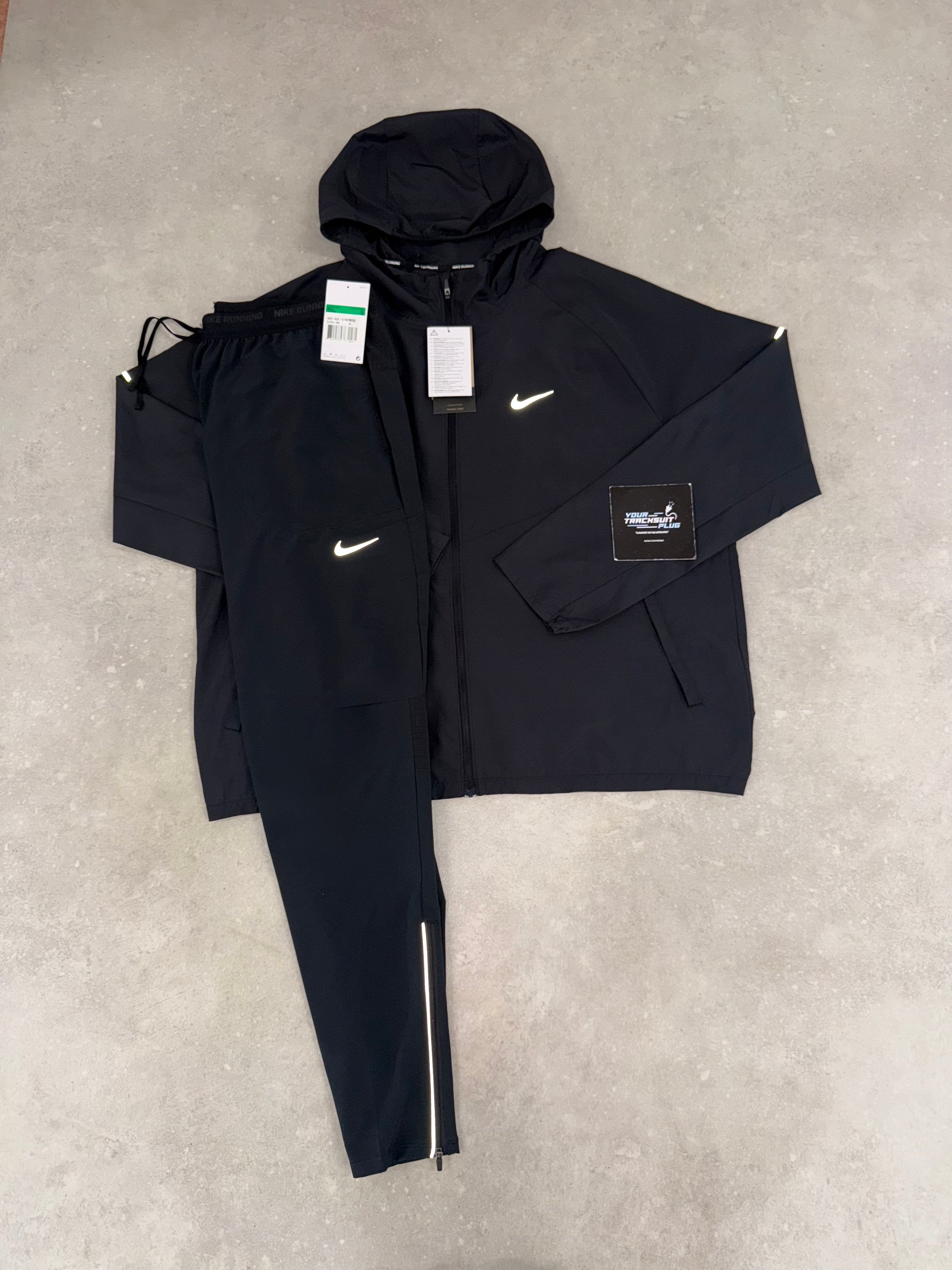 NIKE MILER TRACKSUIT // BLACK ON BLACK
