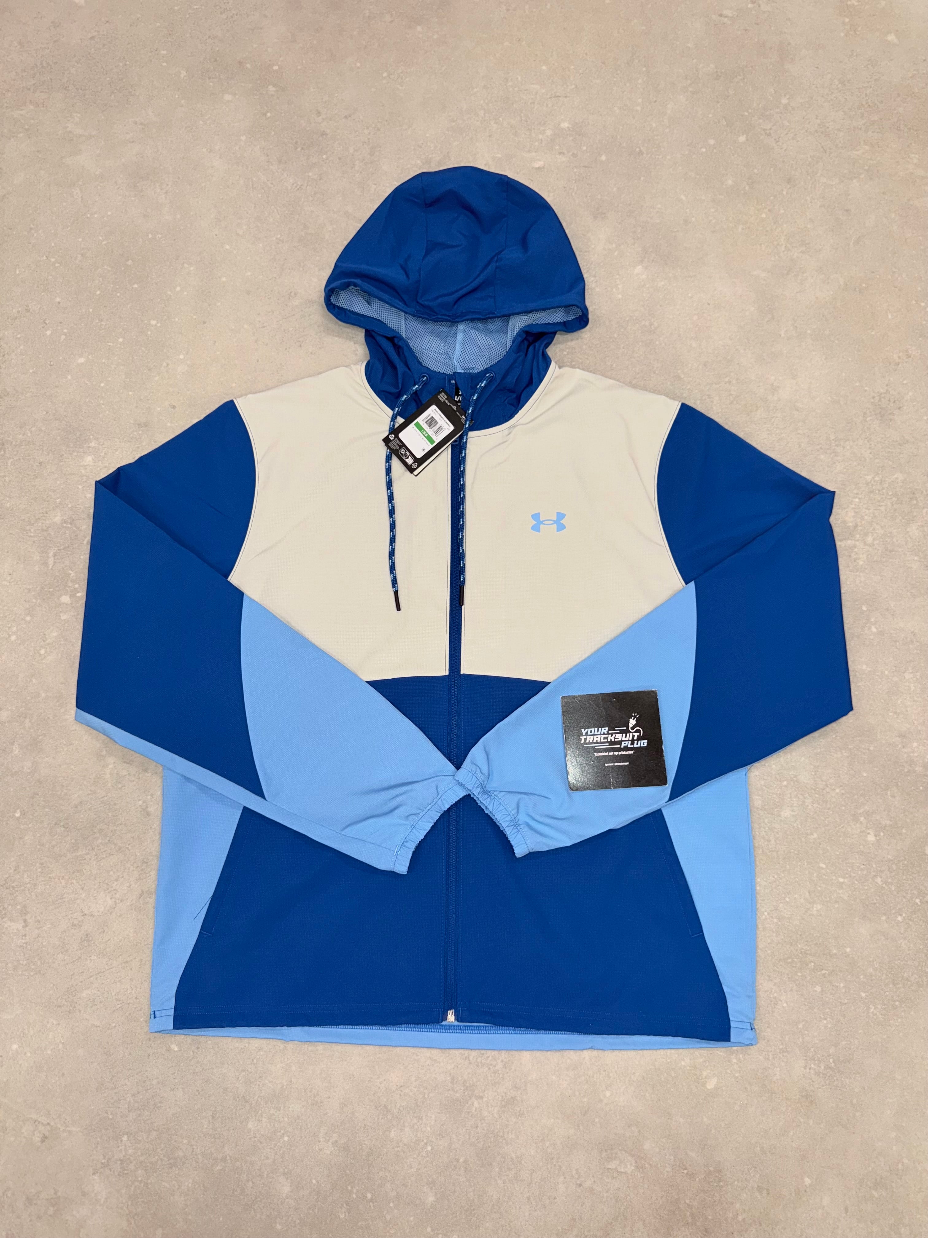 UNDER ARMOUR TRACKSUIT // BLUE & GREY