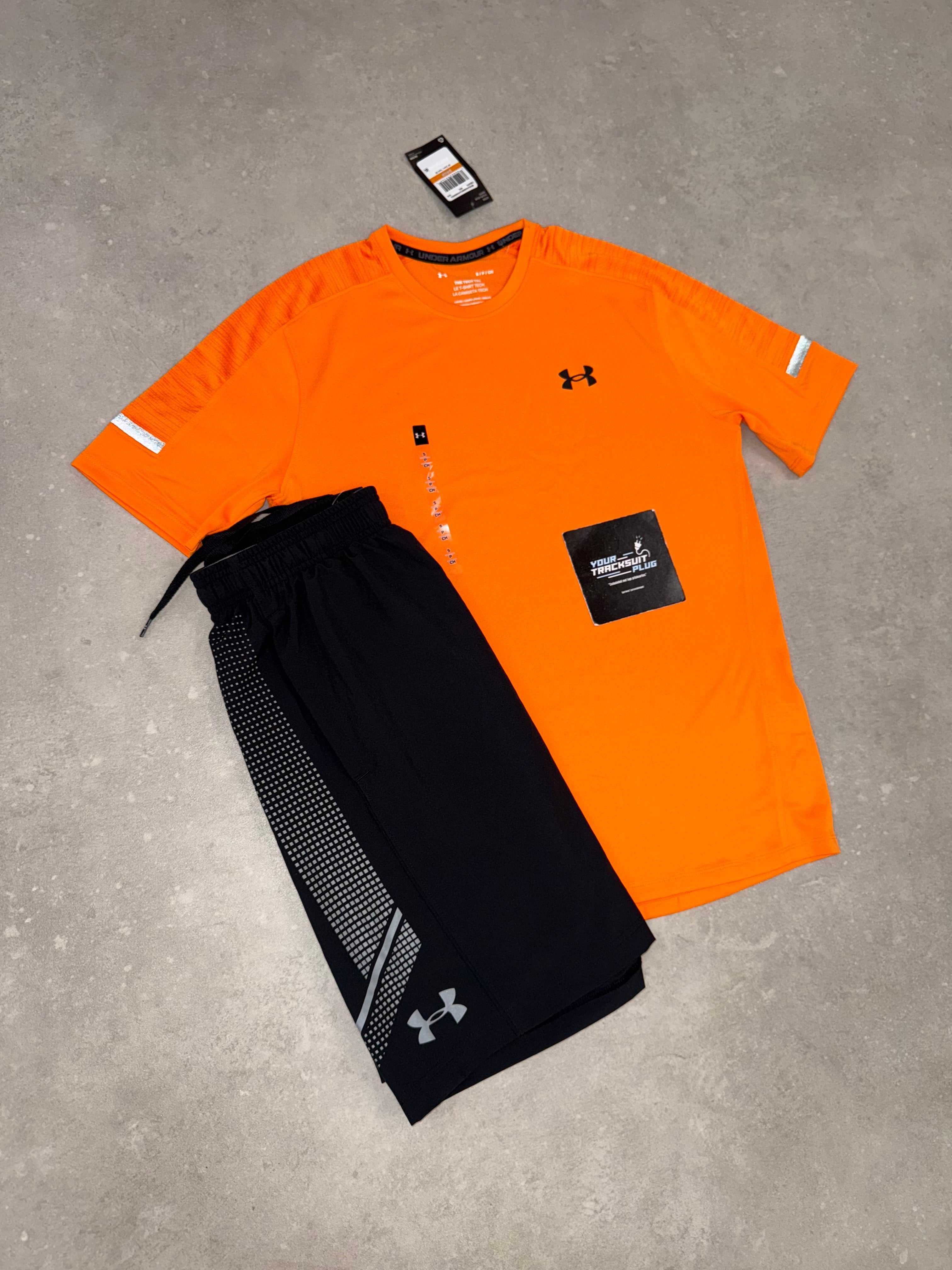UNDER ARMOUR ORANGE & BLACK // SUMMER SET
