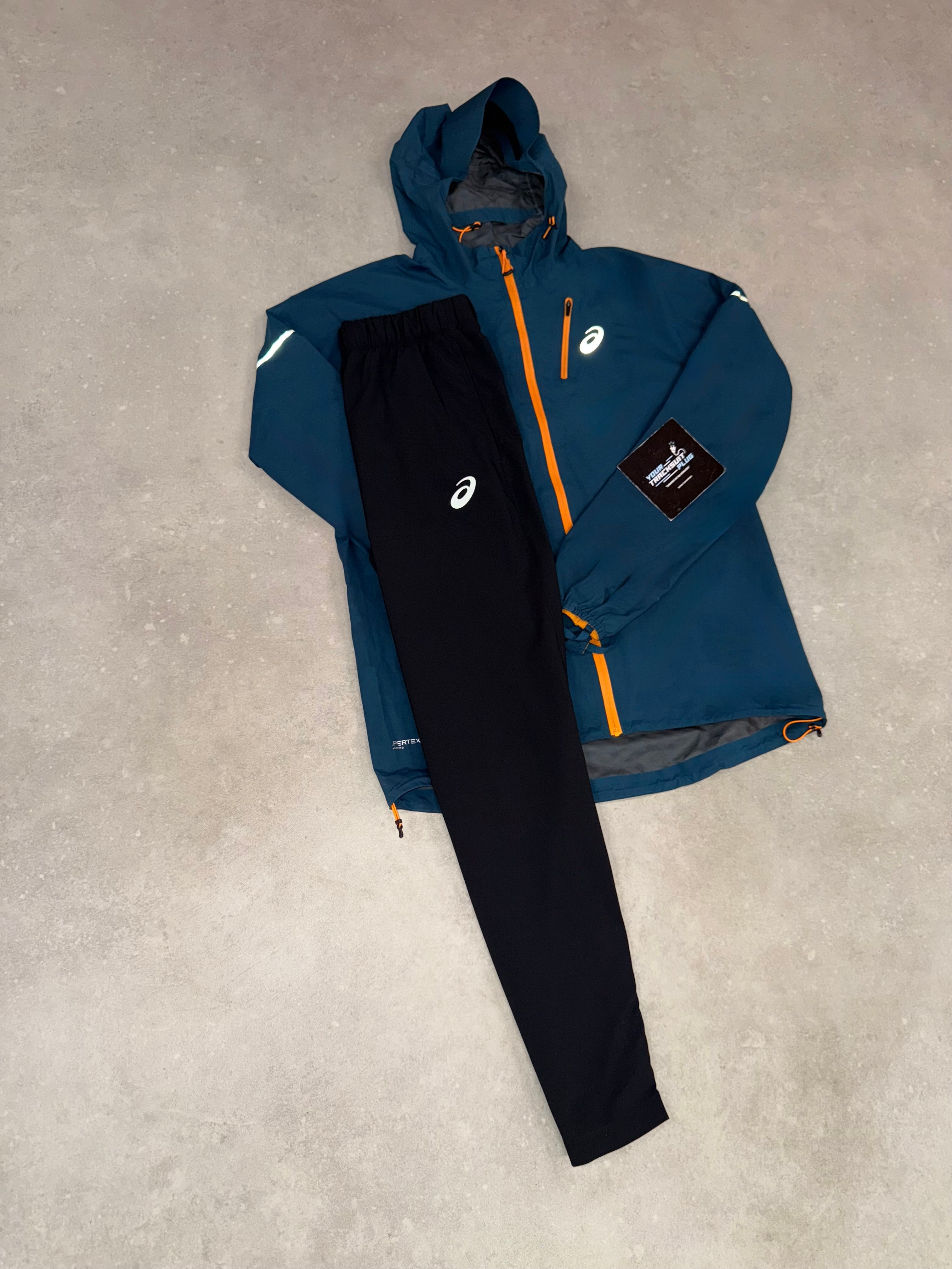 ASICS WATERPROOF TRACKSUIT // VERY EXCLUSIVE