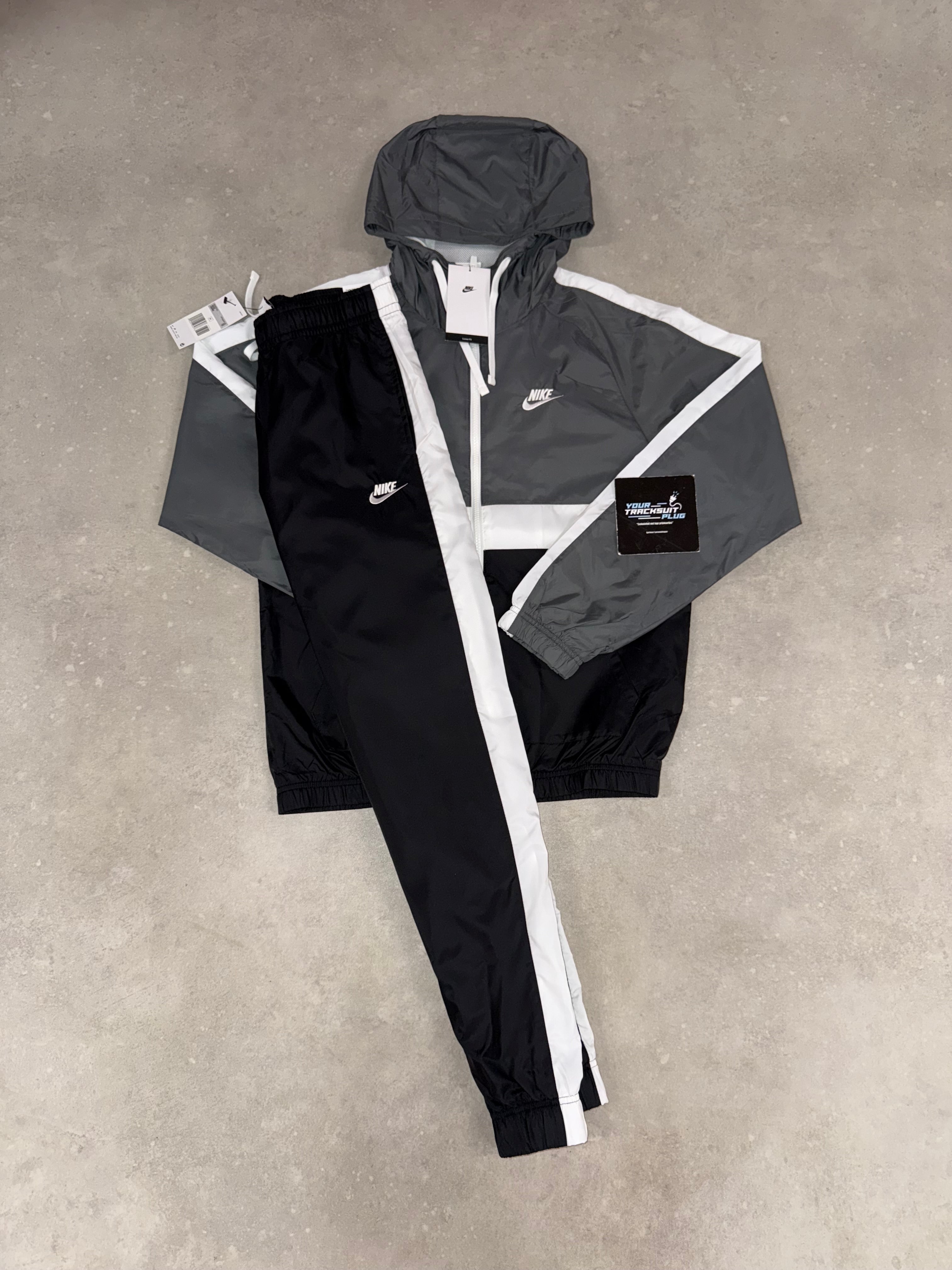 NIKE TRACKSUIT GREY & BLACK