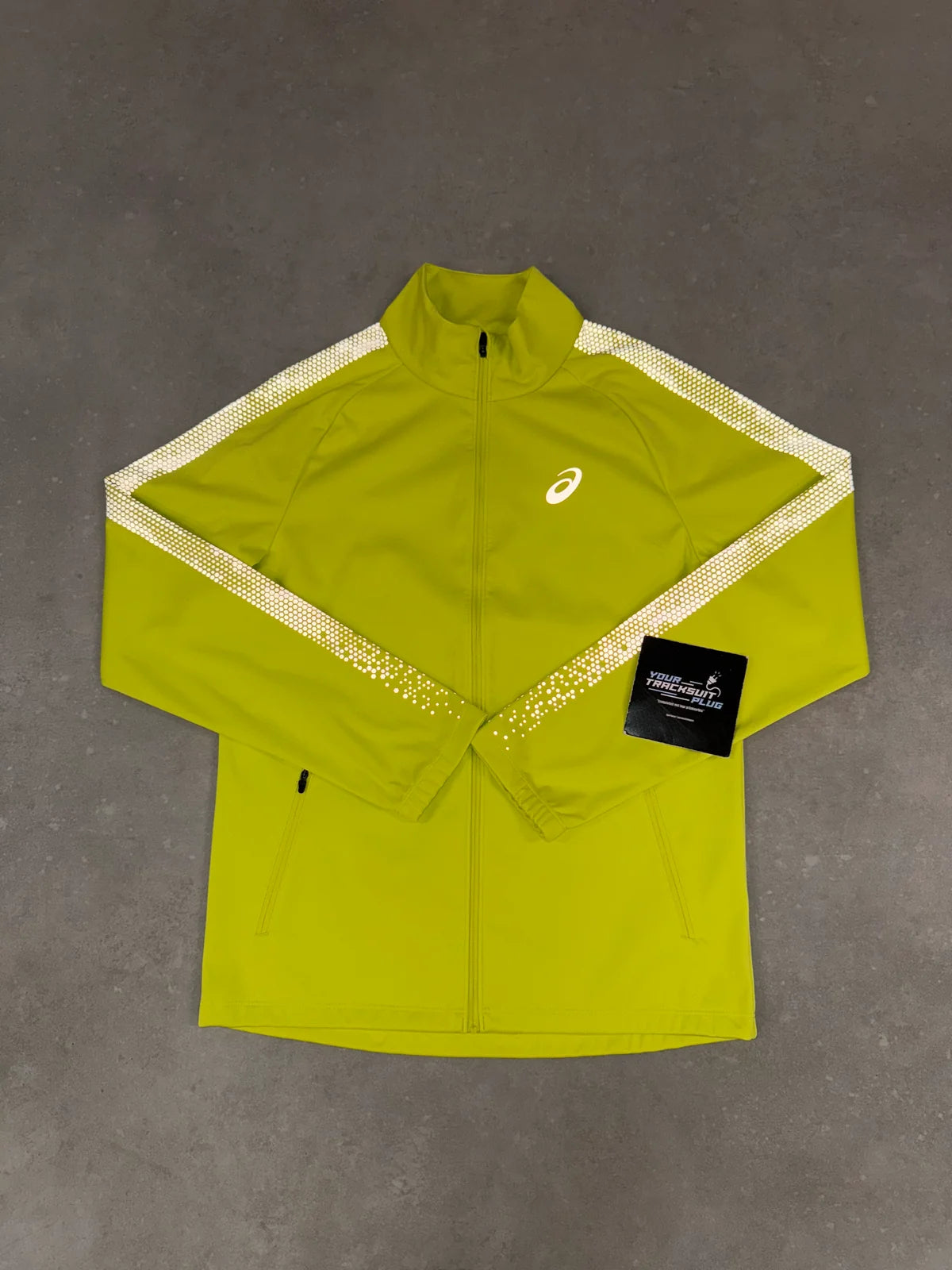 ASICS SOFT-SHELL YELLOW & GREY TRACKSUIT // EXCLUSIVE EDITION