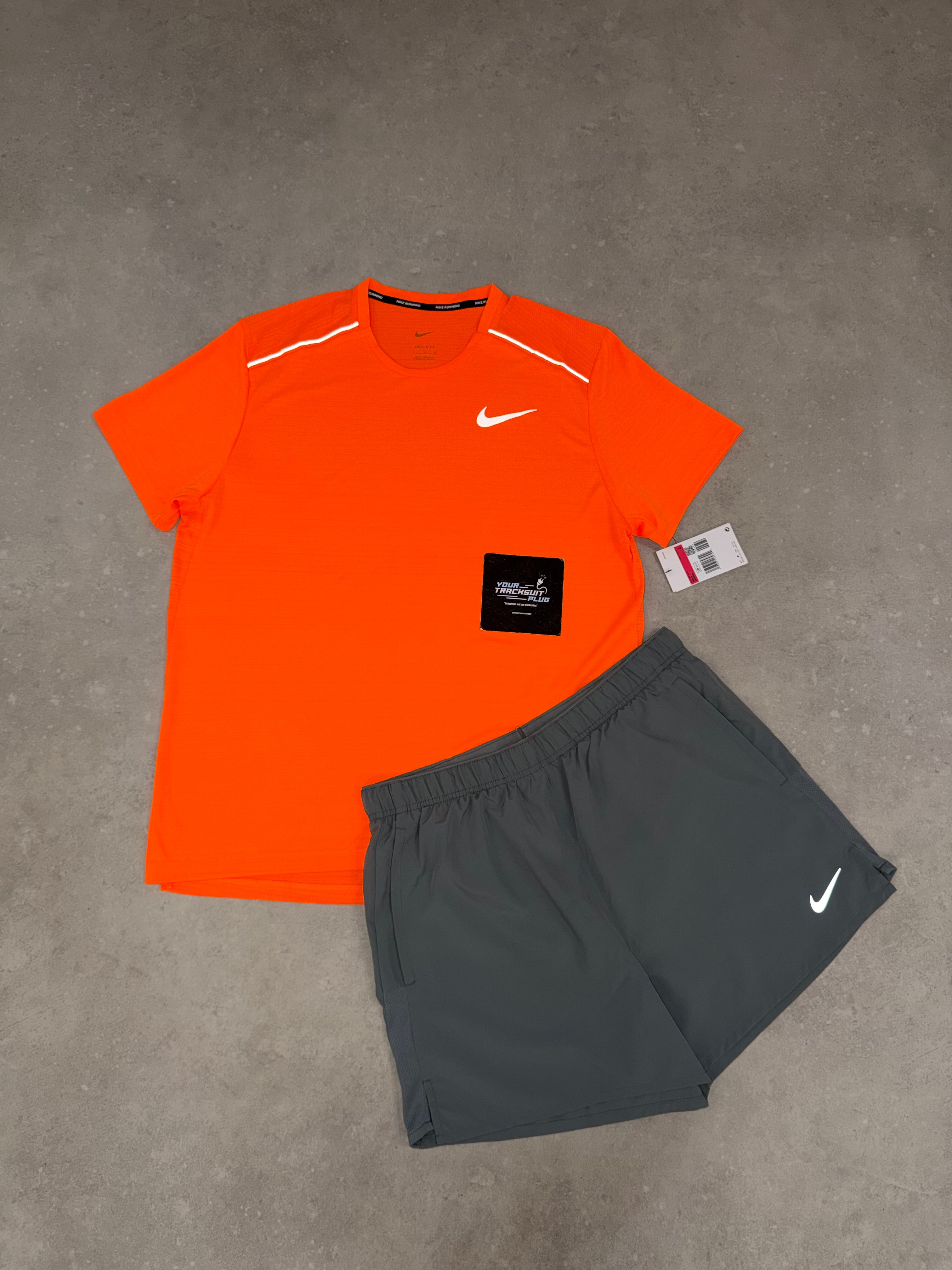 NIKE MILER ORANGE & GREY // SUMMER SET