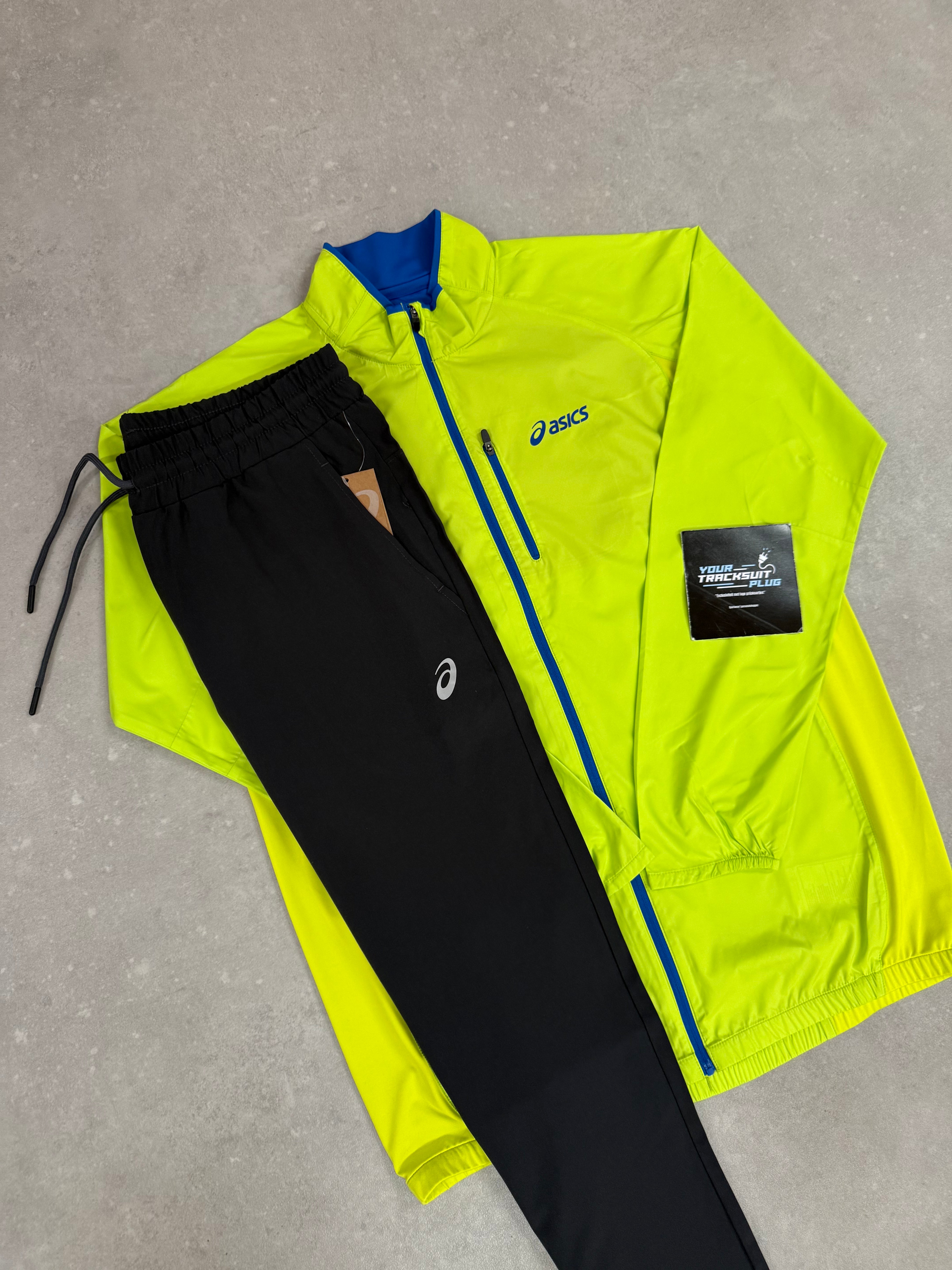 ASICS TRACKSUIT YELLOW & GREY // LIMITED EDITION