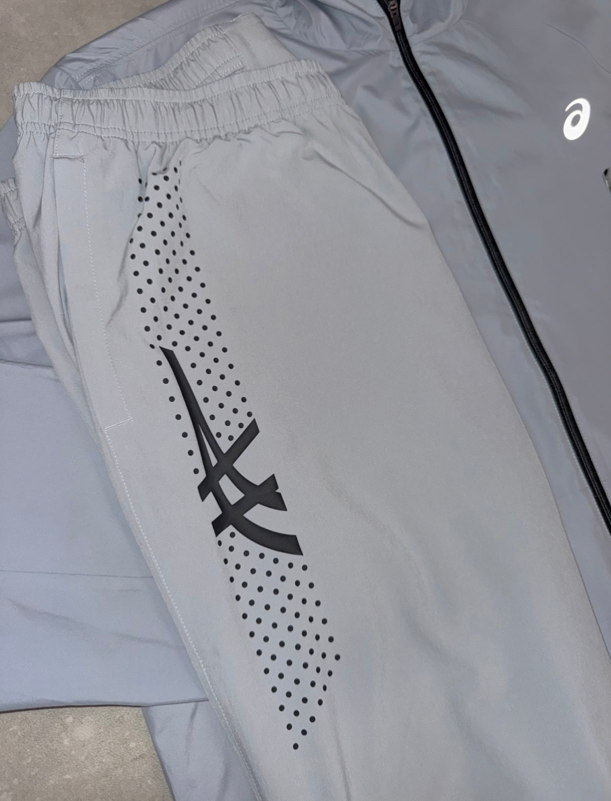 ASICS TRACKSUIT GREY // THE LATEST