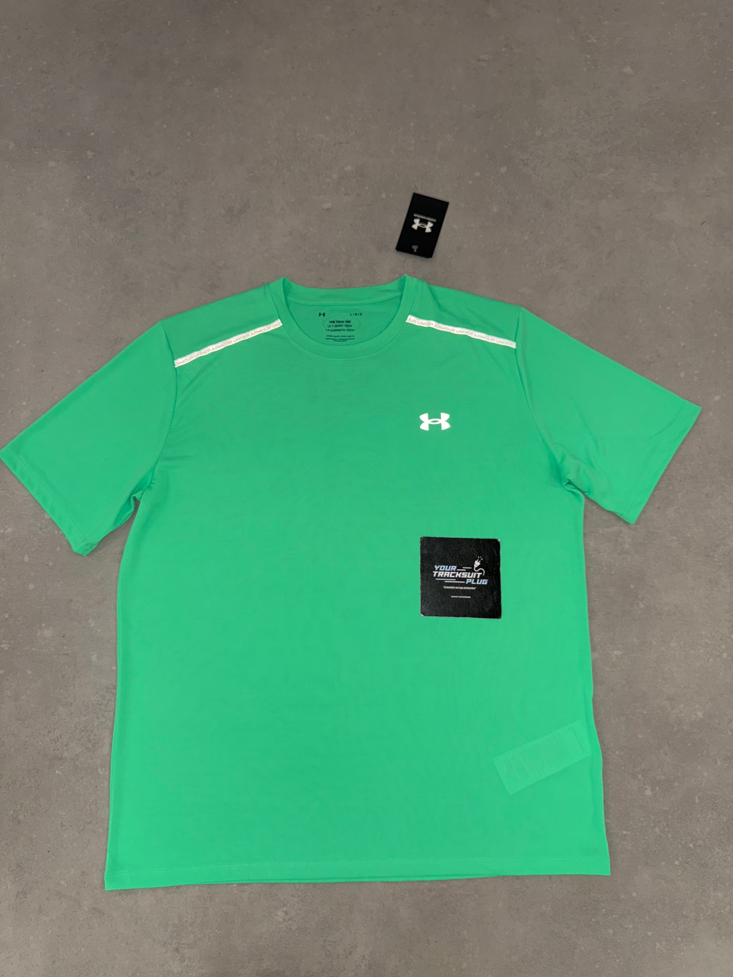 UNDER ARMOUR GREEN & BLACK // SUMMER SET