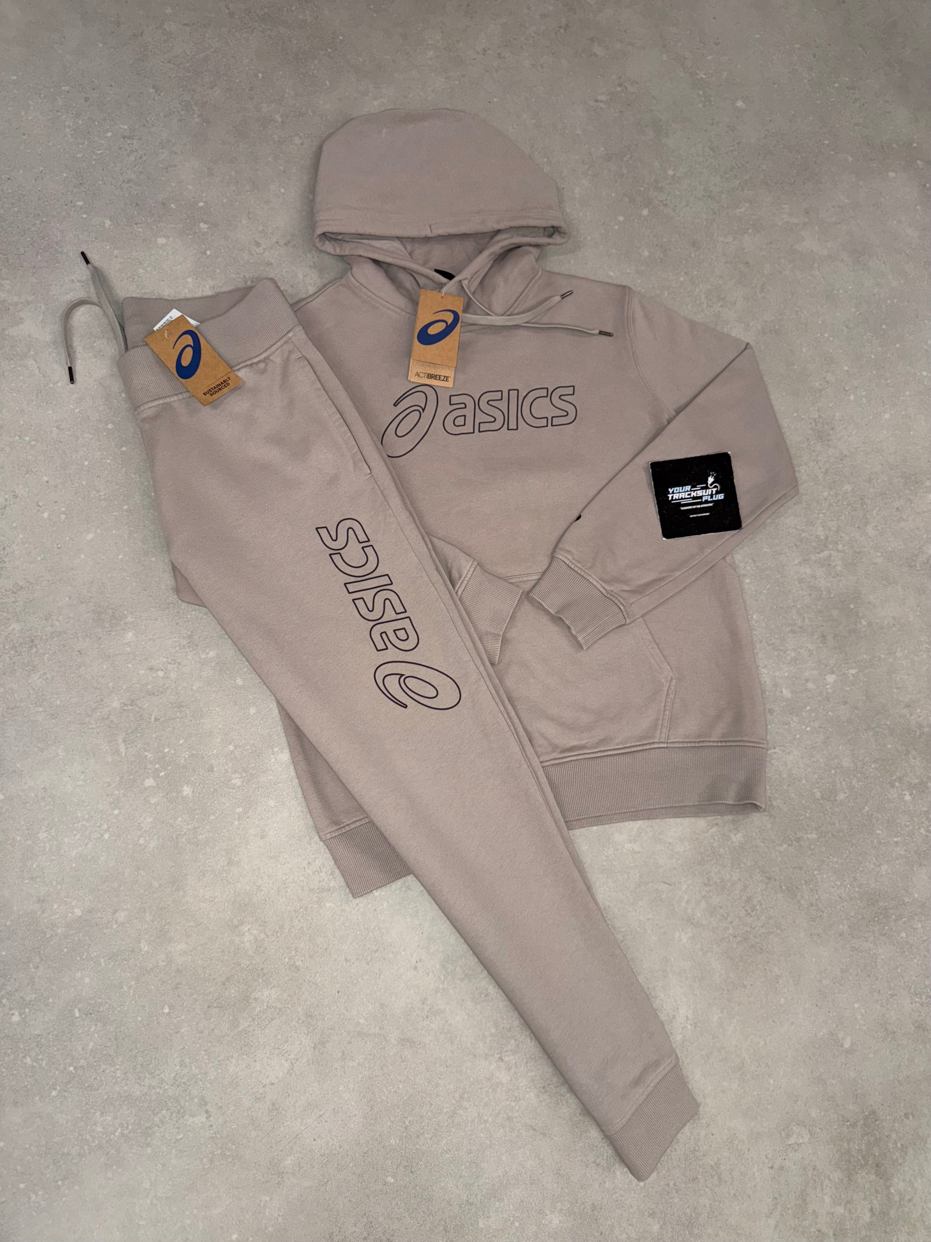 ASICS TRACKSUIT BEIGE HOODY // LIMITED EDITION