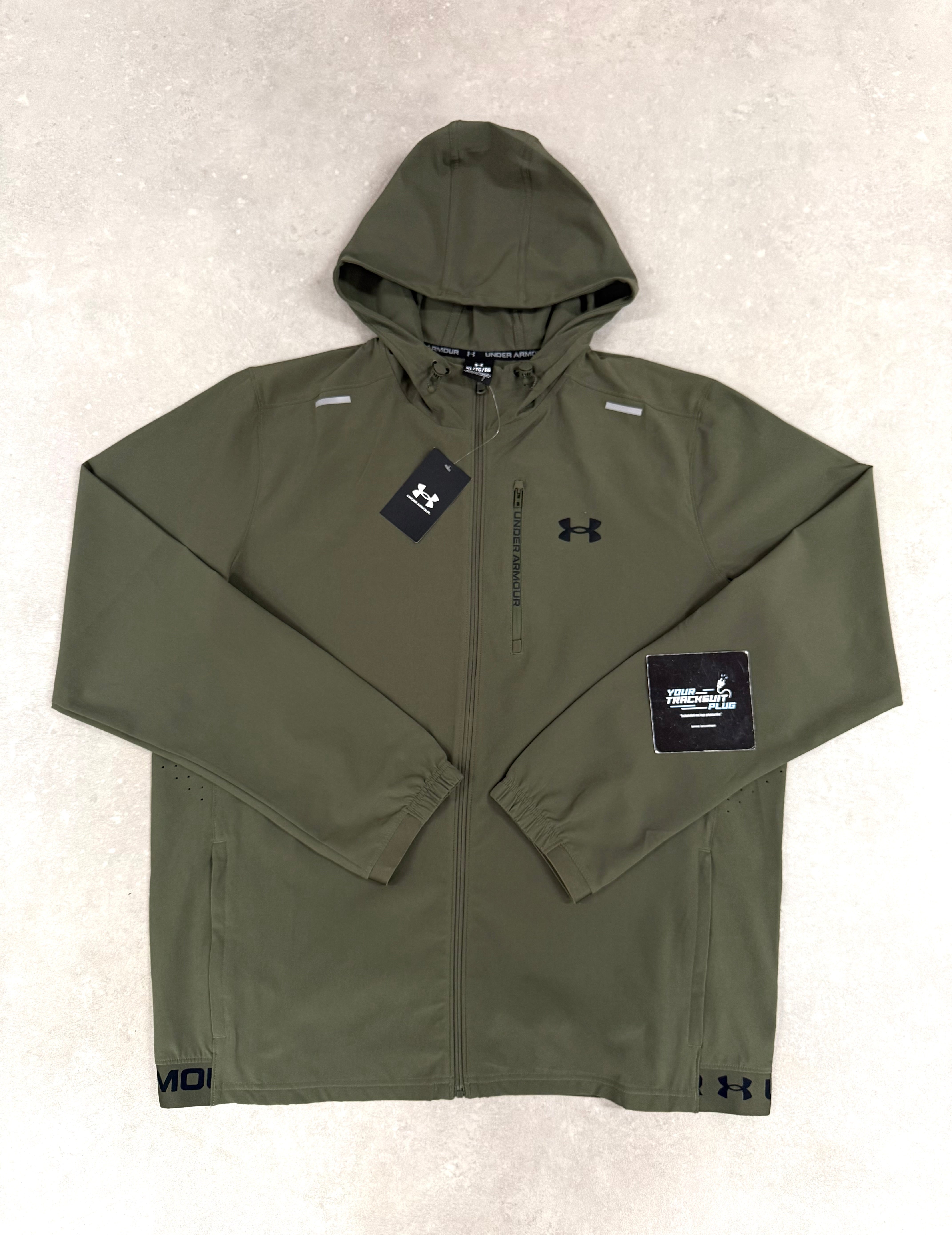 UNDER ARMOUR TRACKSUIT GREEN // THE LATEST