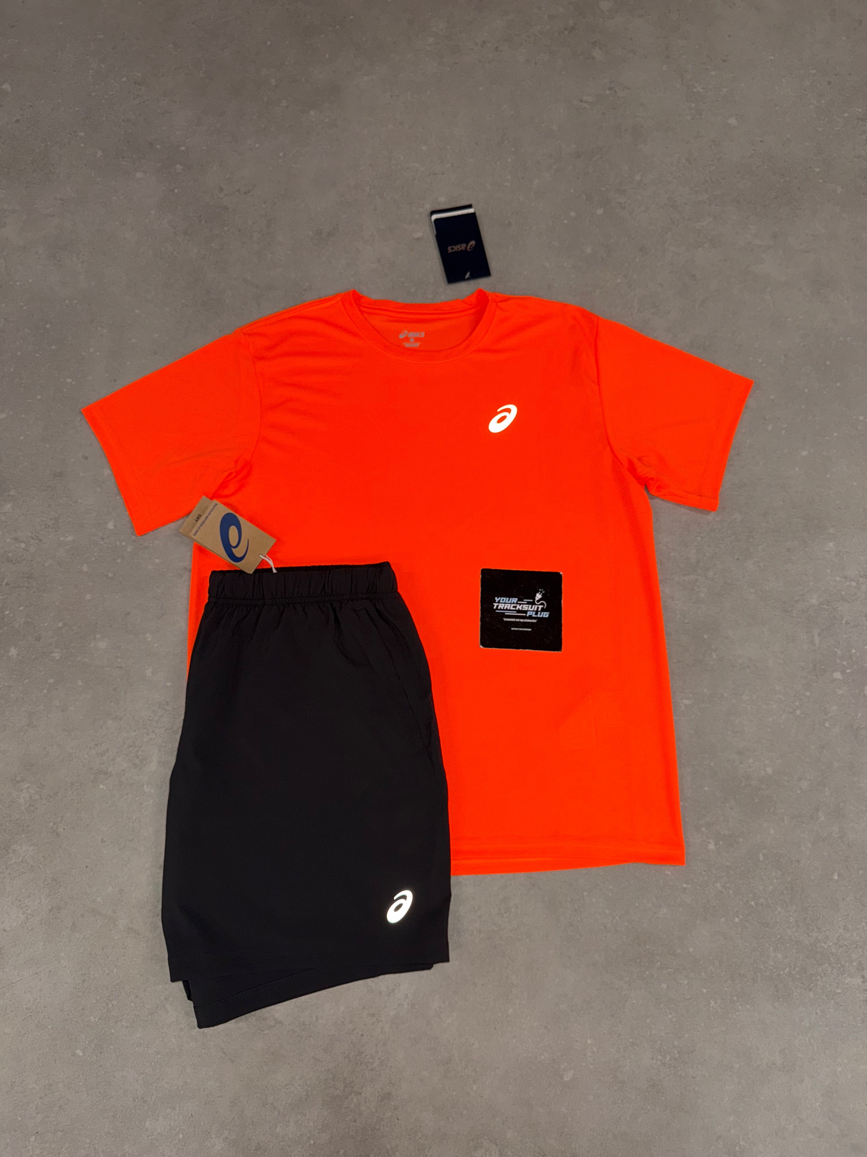 ASICS ORANGE & GREY SUMMER SET