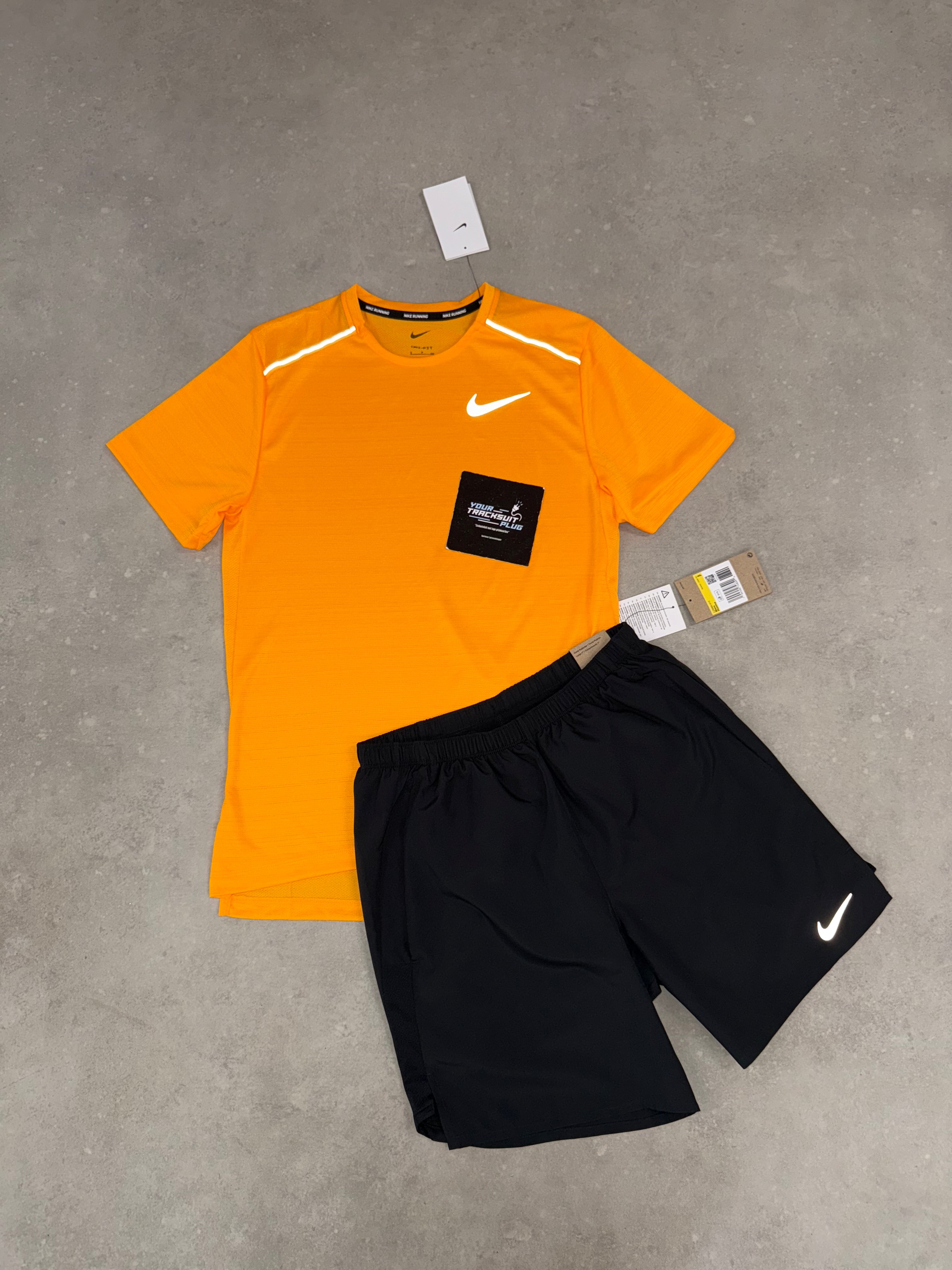 NIKE MILER ORANGE & BLACK // SUMMER SET