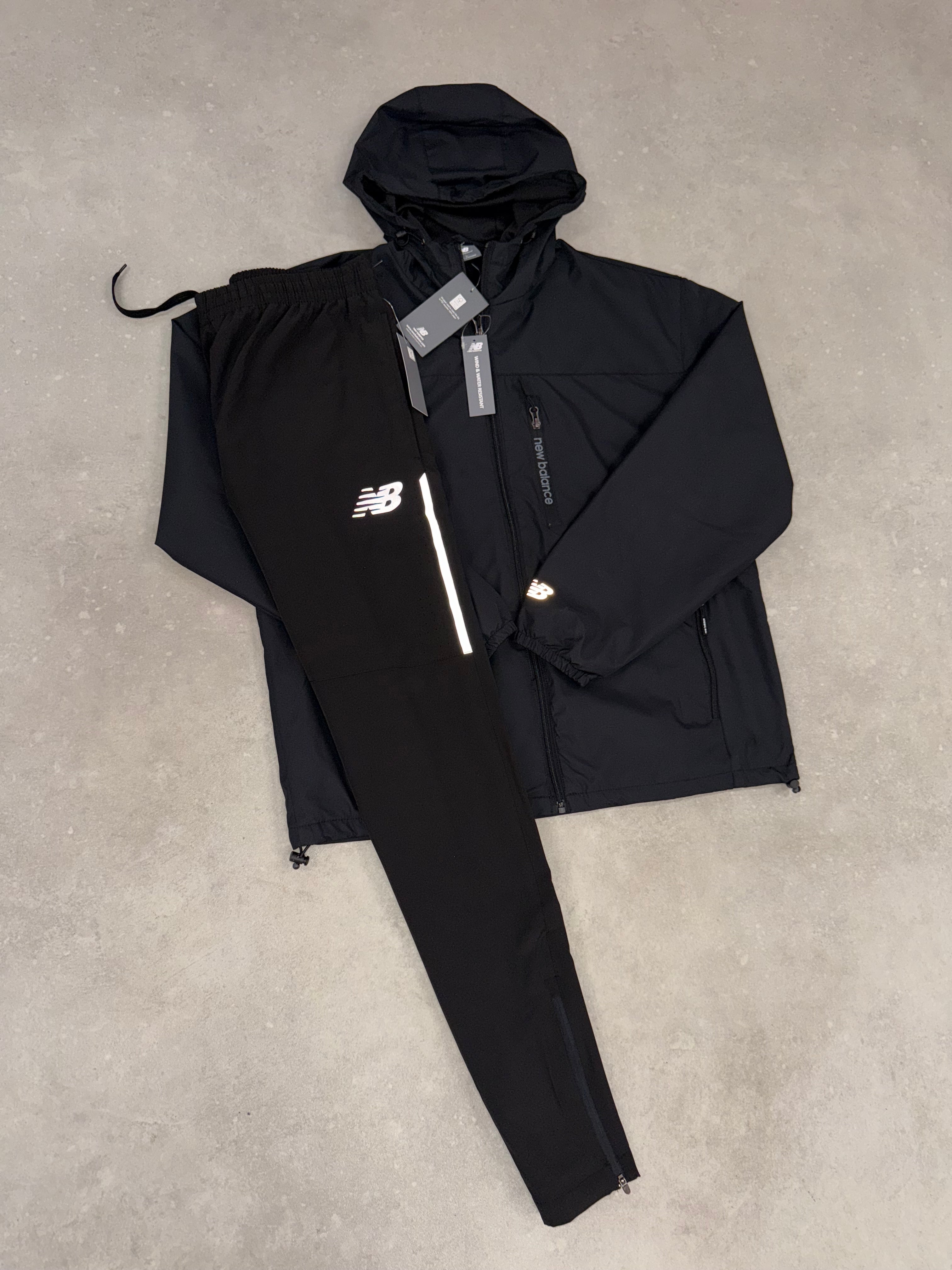NEW BALANCE TRACKSUIT // BLACK ON BLACK LIMITED EDITION