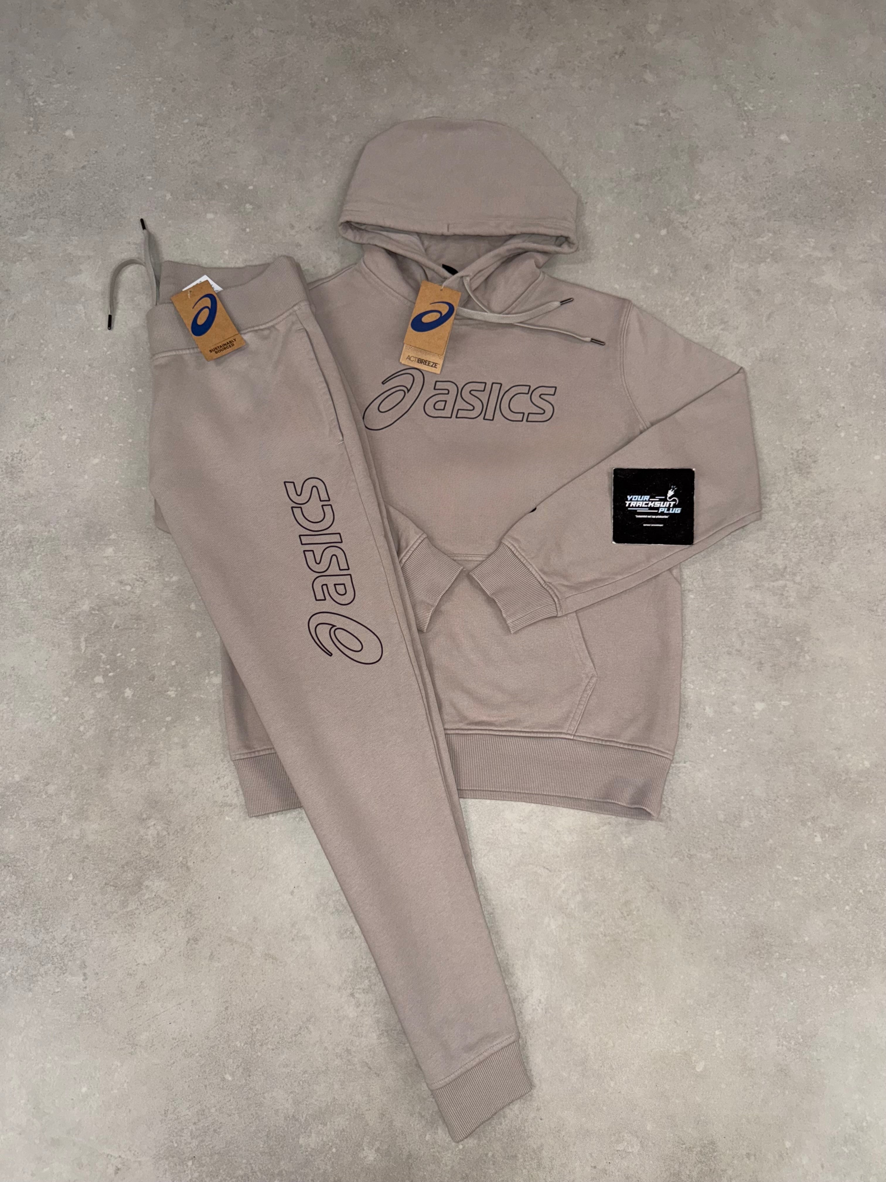 ASICS TRACKSUIT BEIGE HOODY // LIMITED EDITION