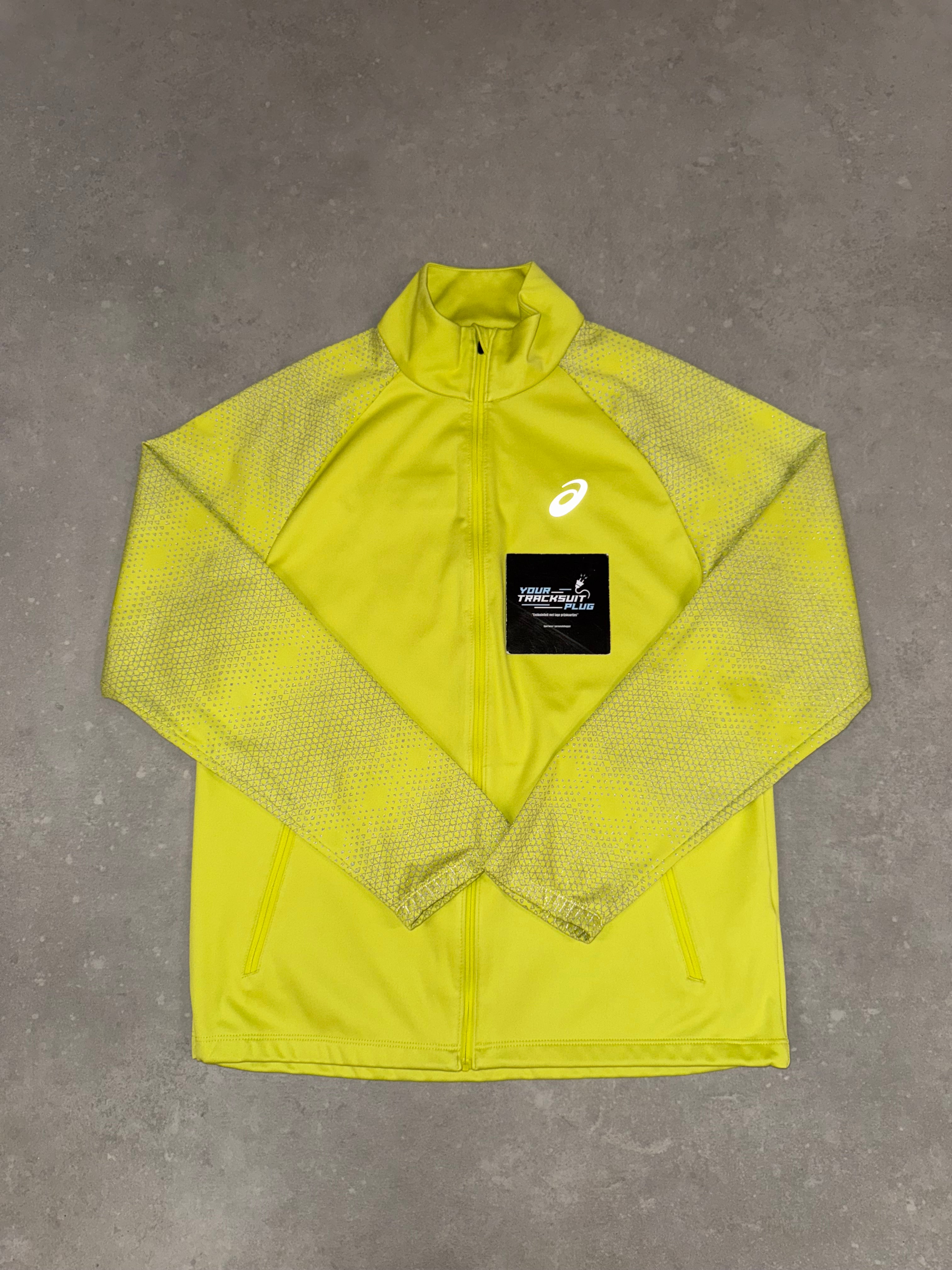 ASICS SOFT-SHELL TRACKSUIT YELLOW & GREY // LIMITED EDITION