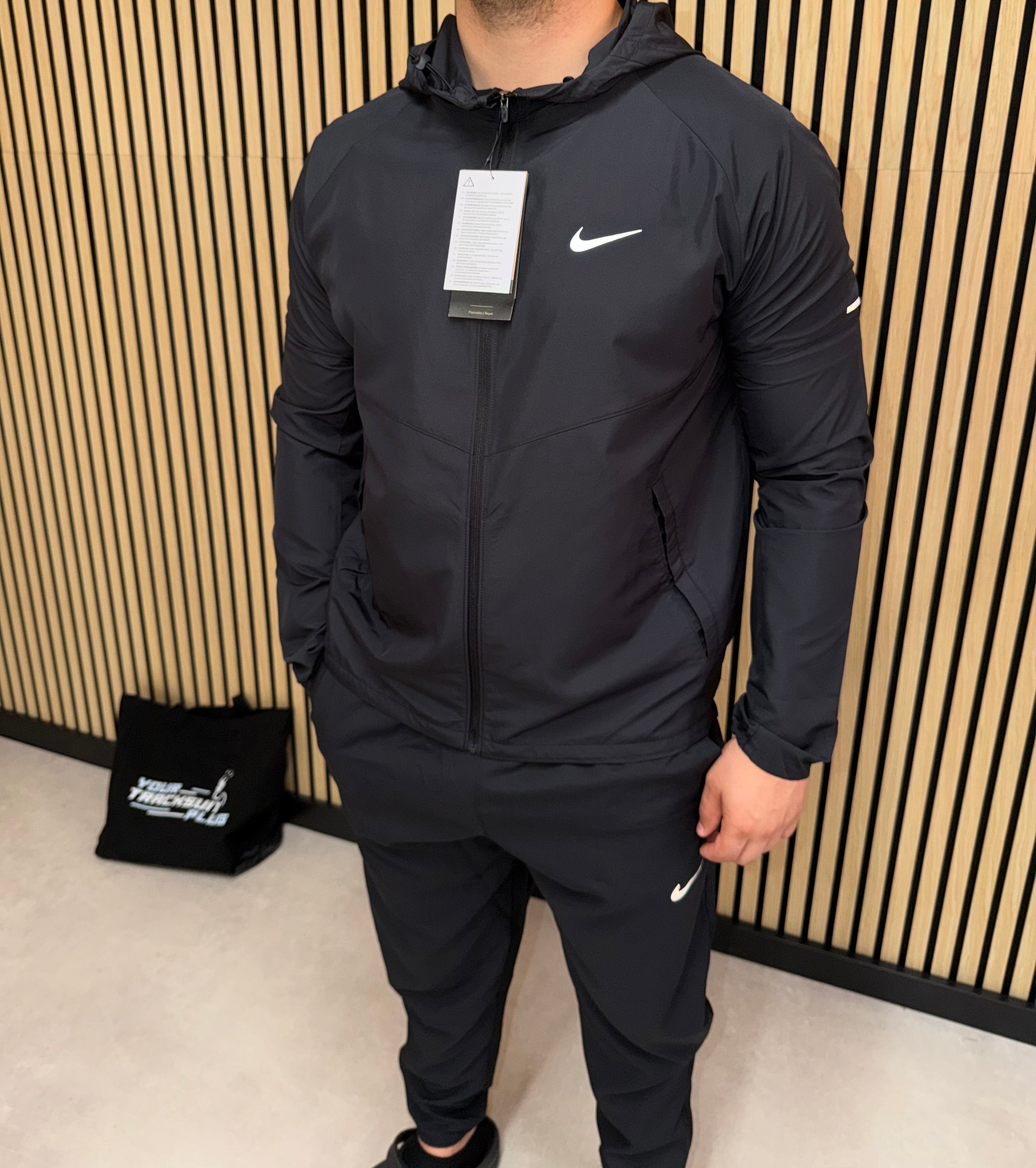 NIKE MILER TRACKSUIT BLACK