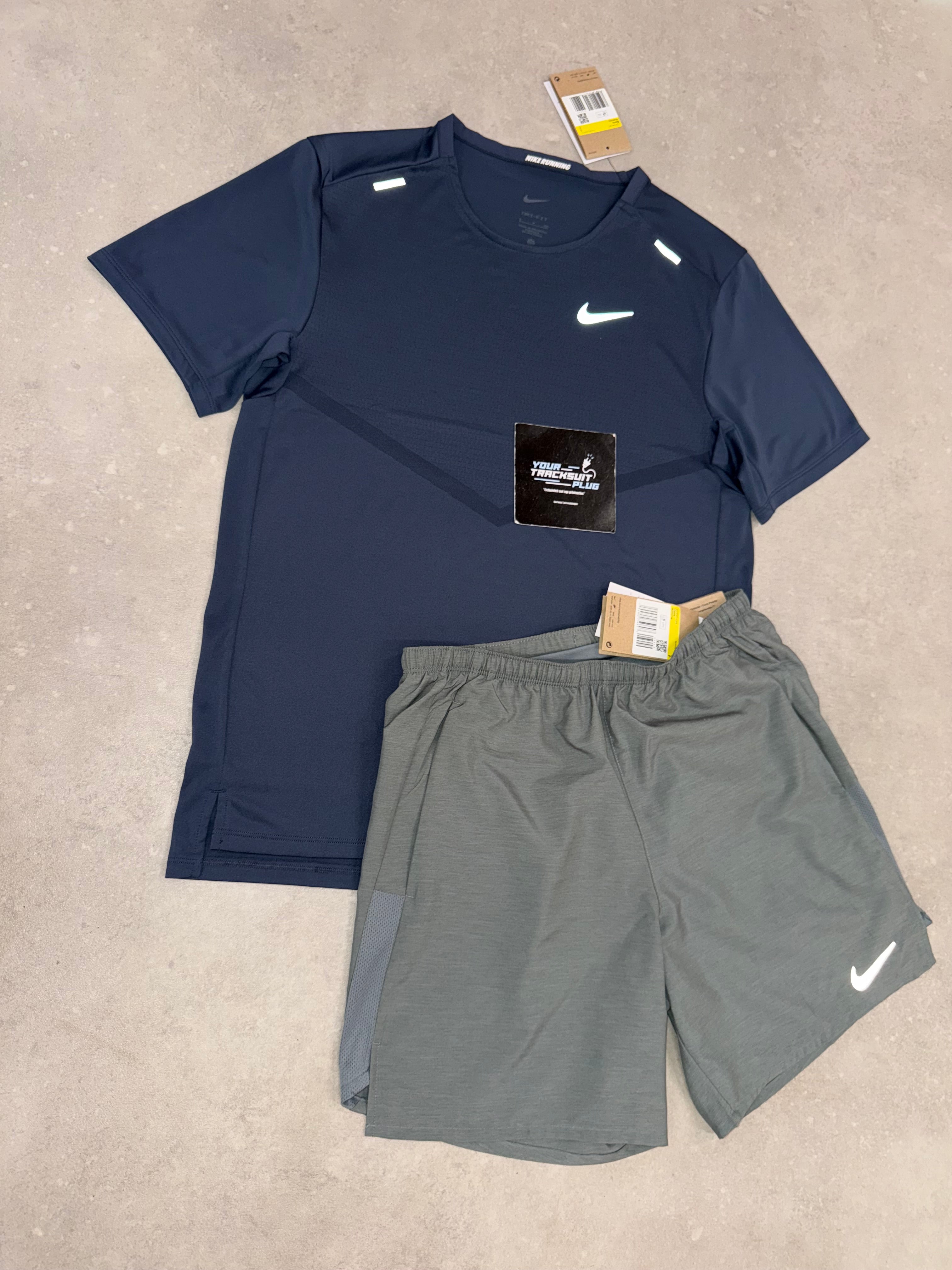 NIKE MILER BLUE & GREY // SUMMER SET