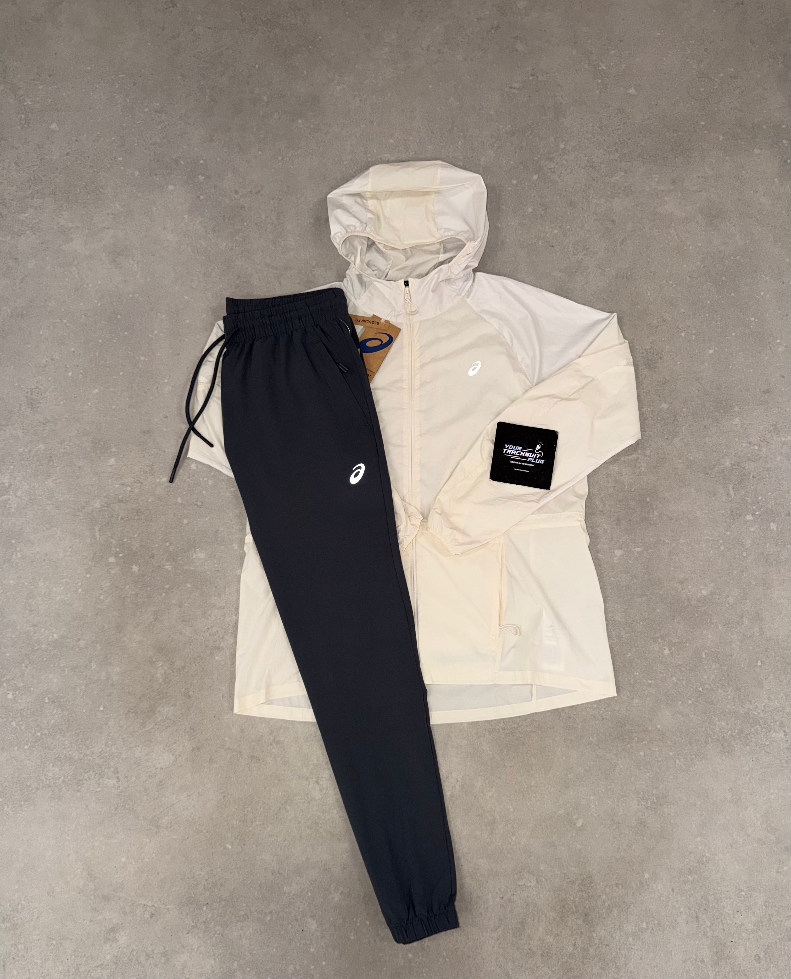 ASICS BEIGE GREY TRACKSUIT // LIMITED EDITION