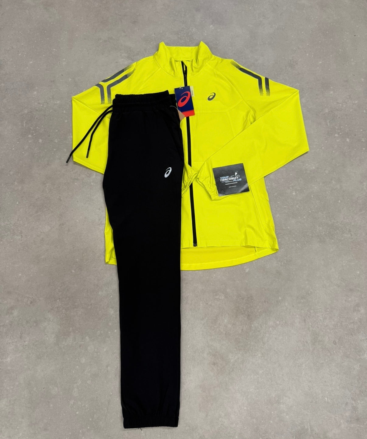 ASICS TRACKSUIT YELLOW // VERY EXCLUSIVE