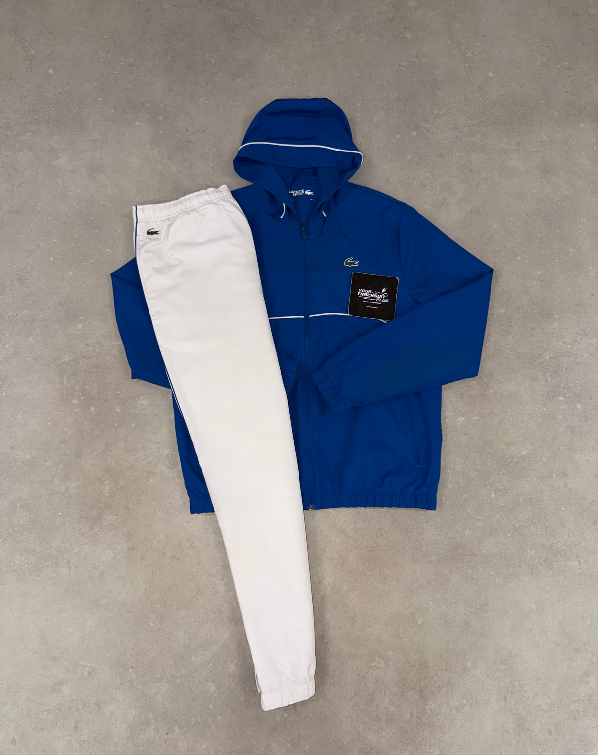 LACOSTE TRACKSUIT BLUE & WHITE // EXCLUSIVE EDITION