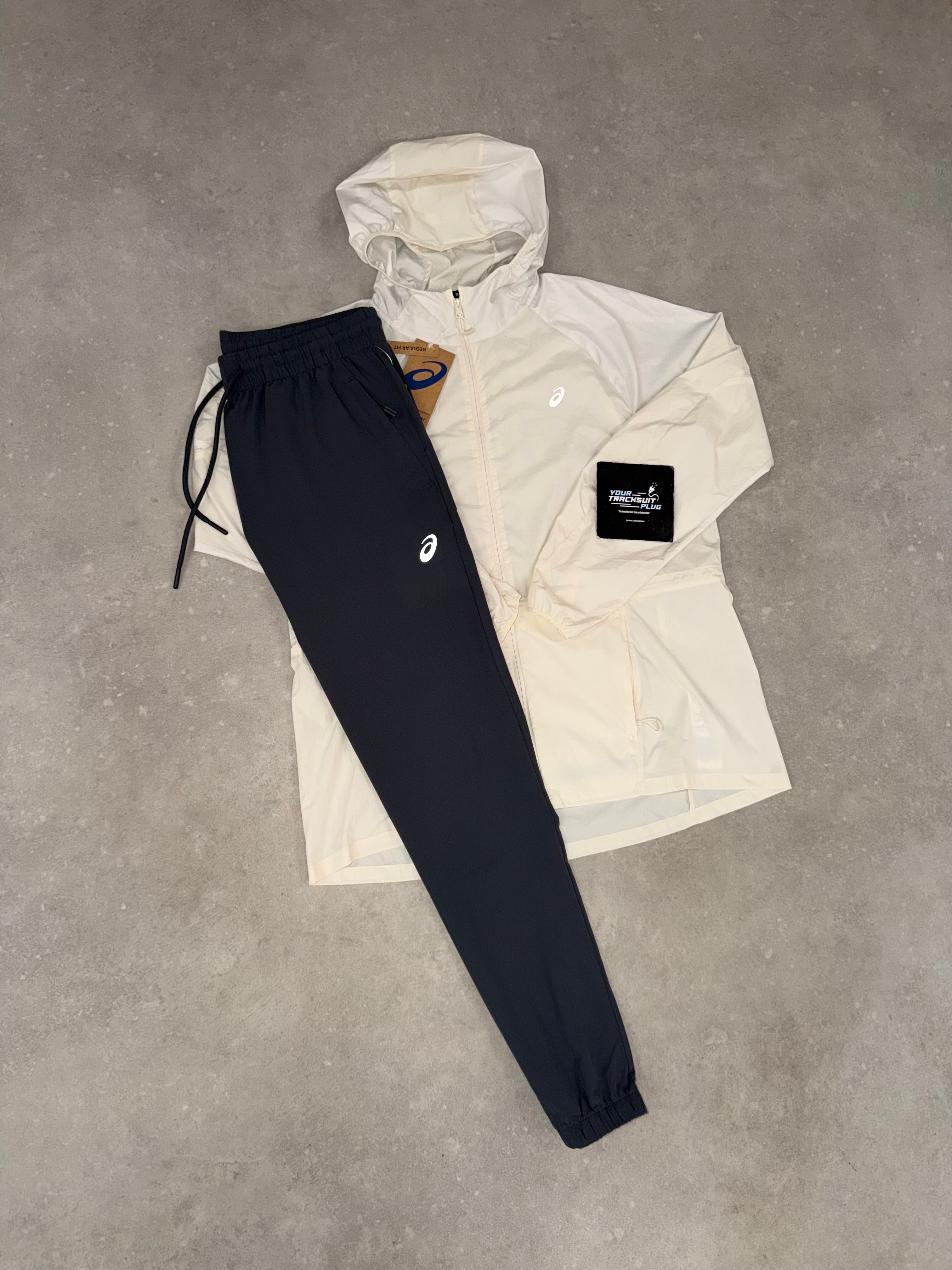 ASICS BEIGE GREY TRACKSUIT // LIMITED EDITION