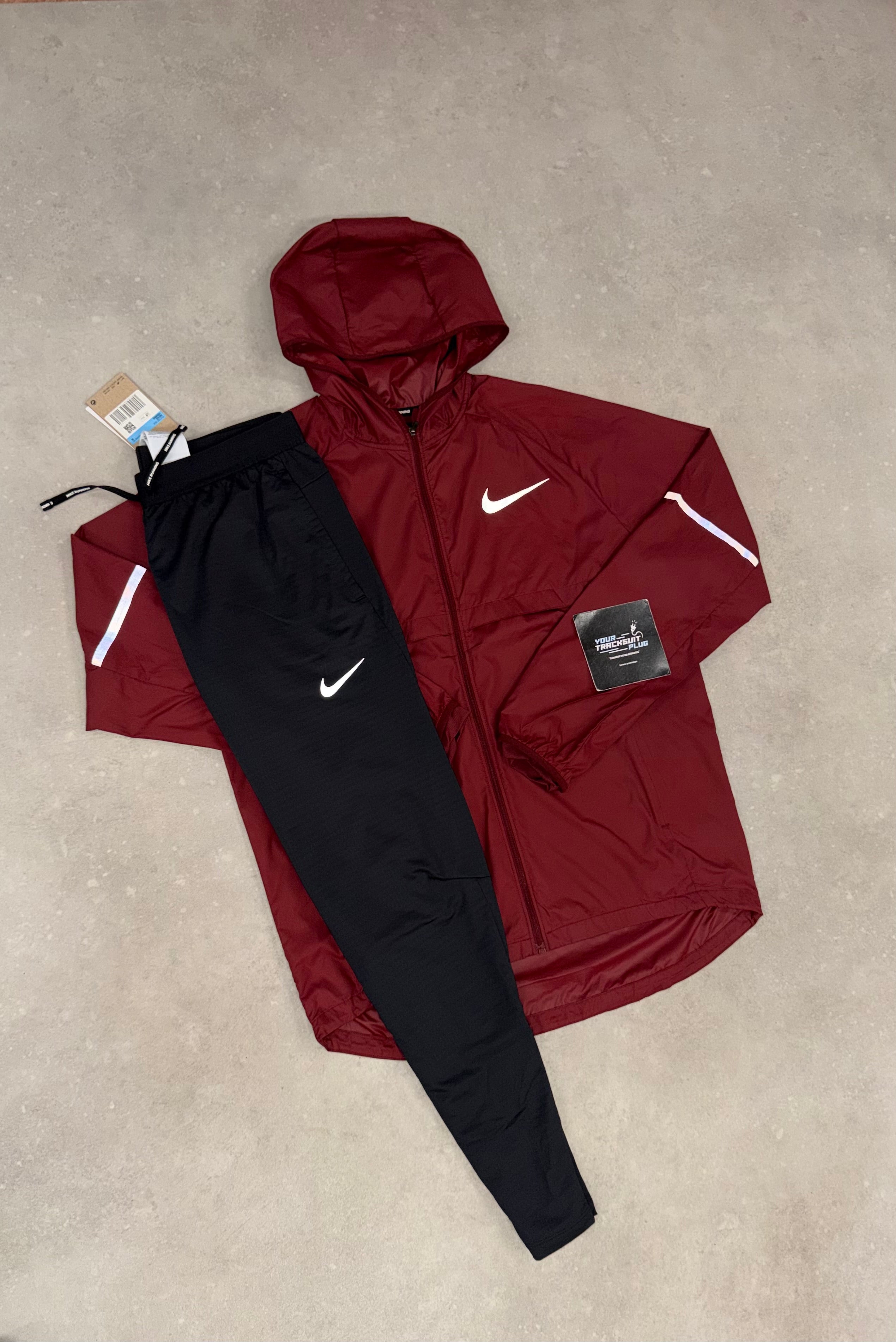 NIKE BORDEAUX & BLACK TRACKSUIT // EXCLUSIVE EDITION