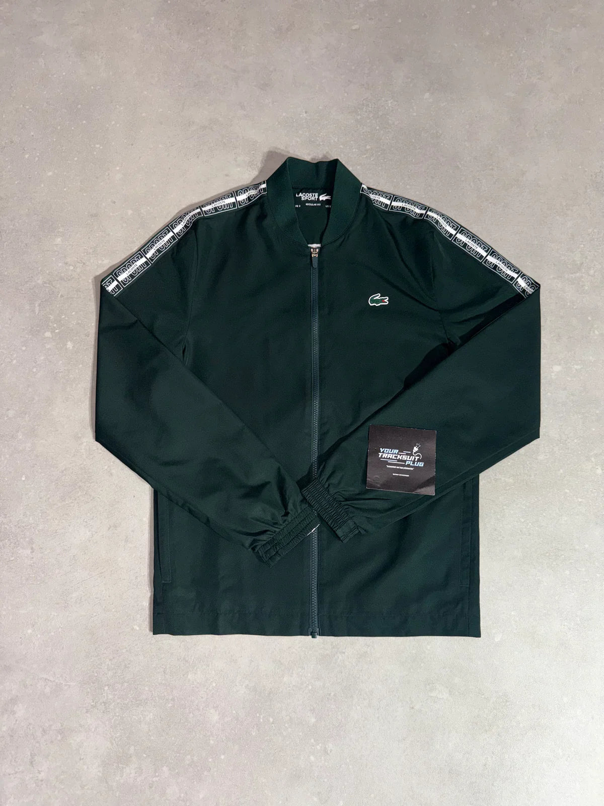 LACOSTE TRACKSUIT GREEN // EXCLUSIVE EDITION