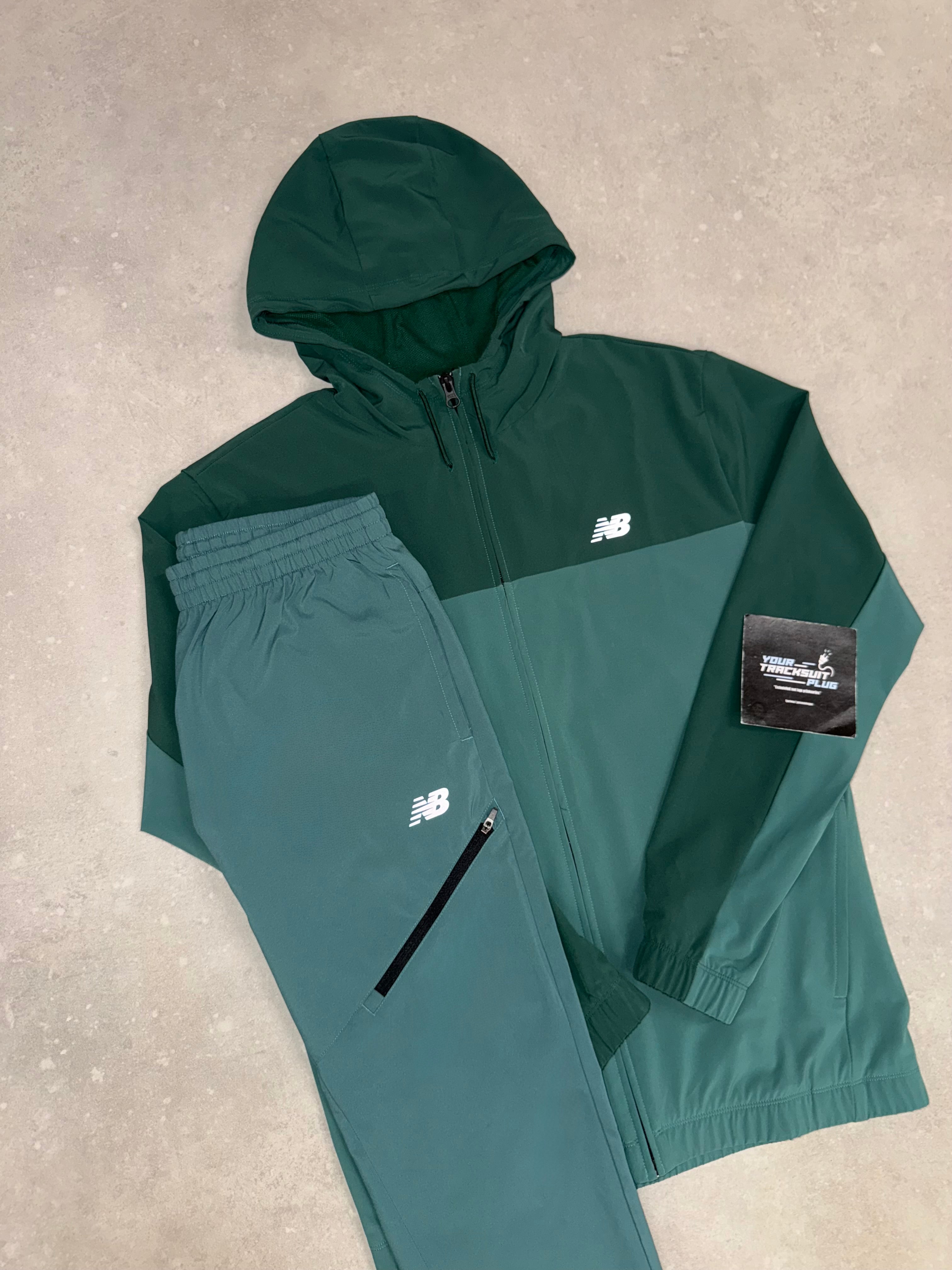 NEW BALANCE TRACKSUIT // LIMITED EDITION GREEN