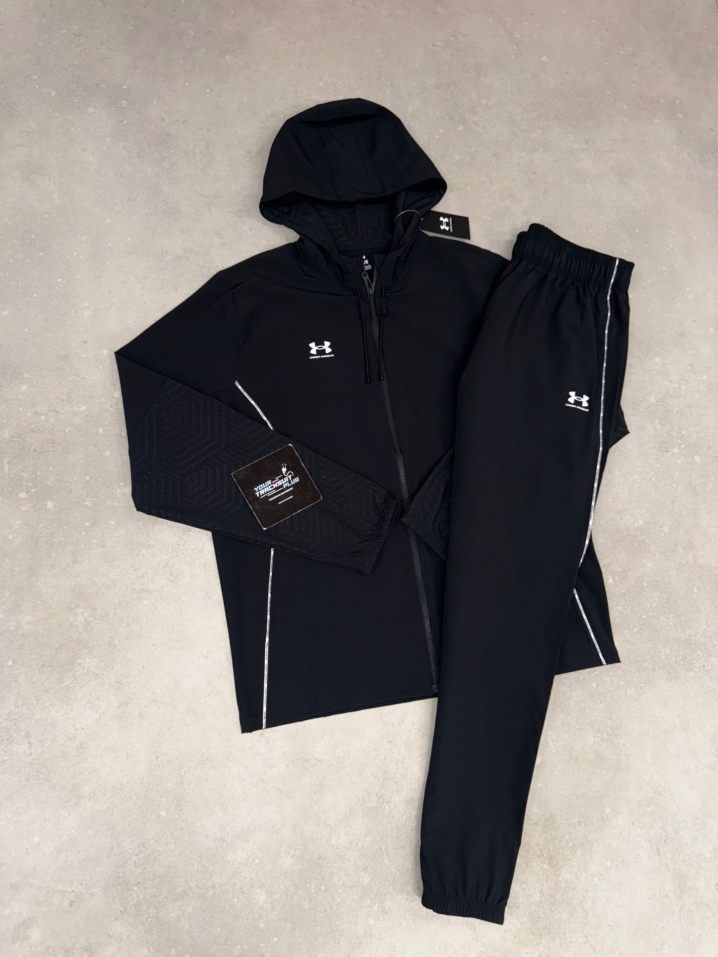 UNDER ARMOUR TRACKSUIT BLACK