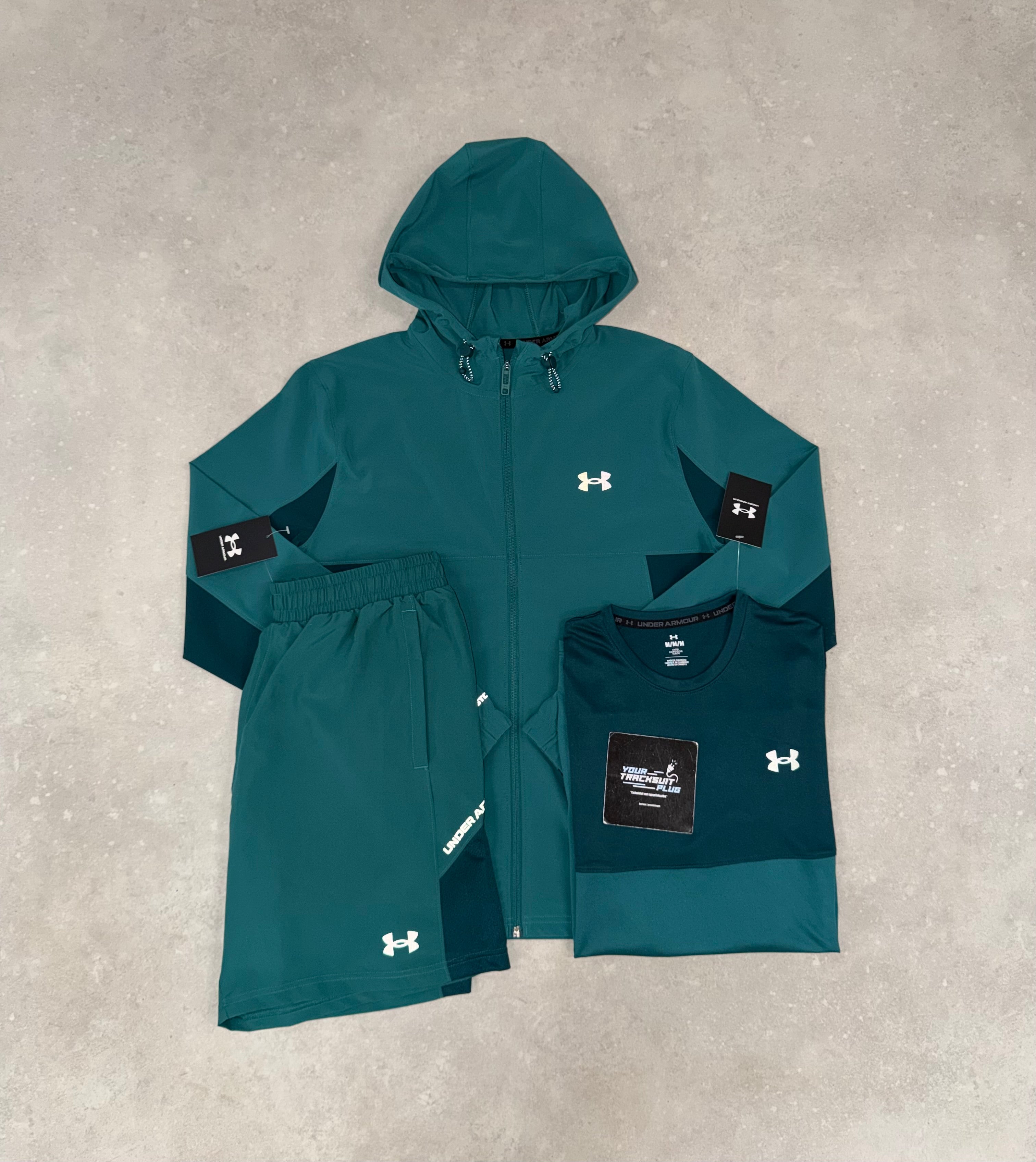 UNDER ARMOUR 3 DELIGE SET GREEN
