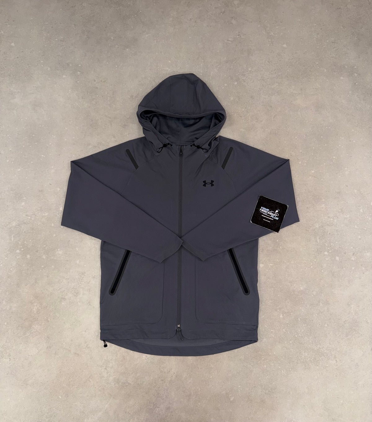 UNDER ARMOUR TRACKSUIT GREY // THE LATEST